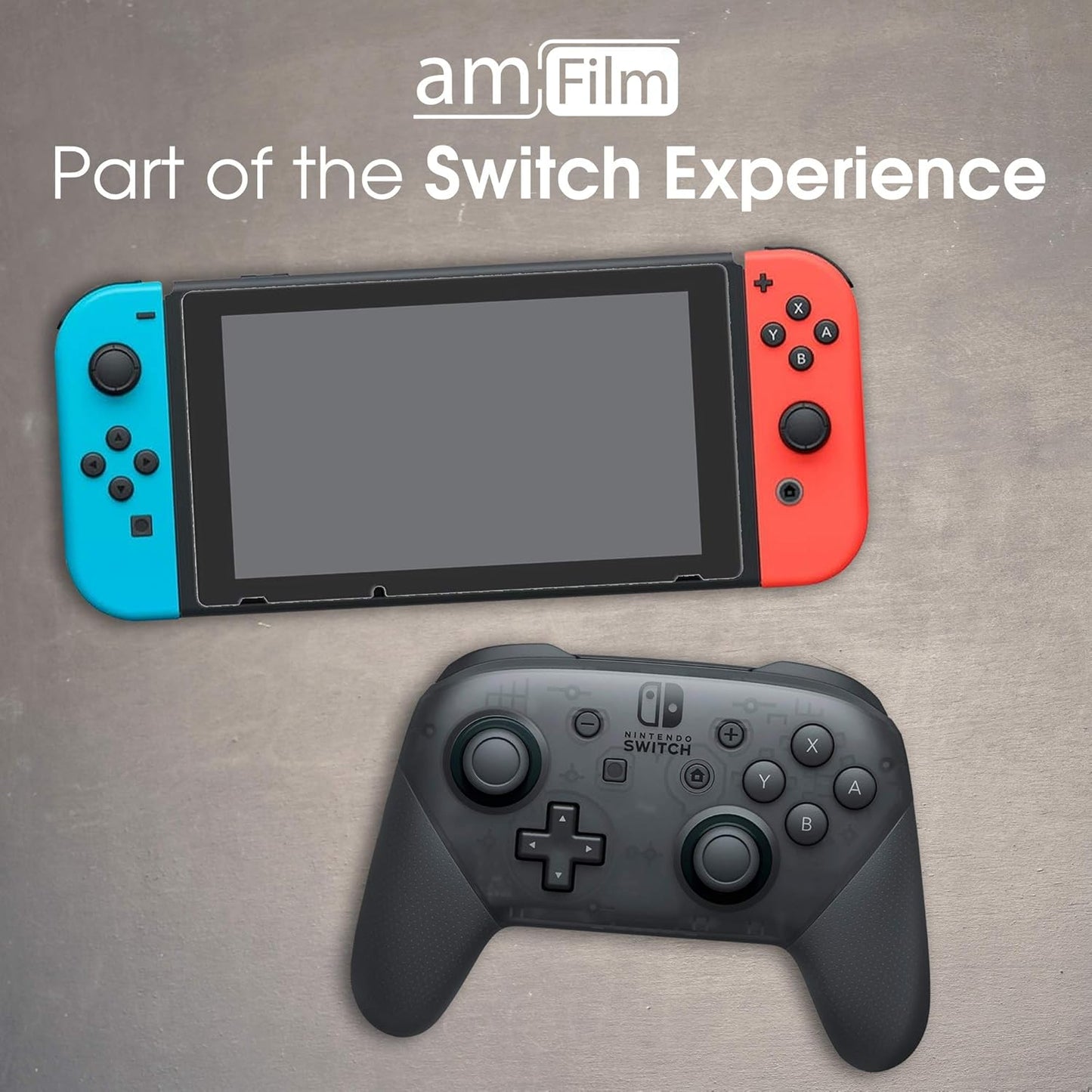 Tempered Glass Screen Protector for Nintendo Switch 6.2" 2017 (2-Pack)