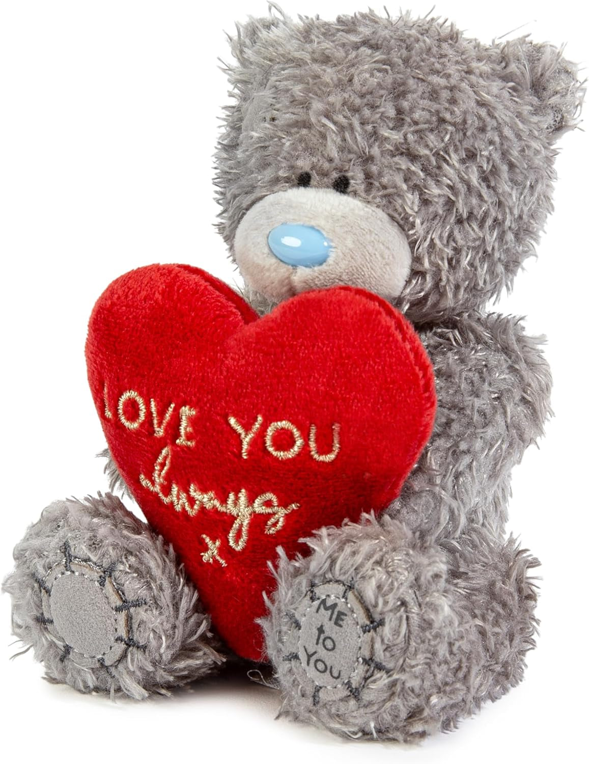 Me to You Tatty Teddy 'Love You Always' 10Cm Bear - Official Valentine'S Day Collection, Grey UK UK