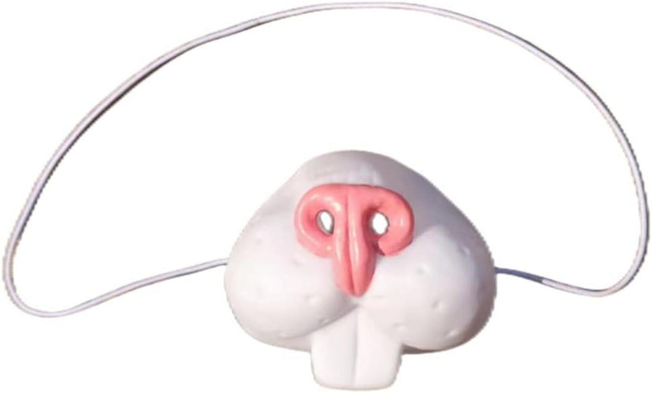 Bunny Duck Parrot Nose Hog Snout Latex Free Kids Piggy Role Play Halloween Costume for Children