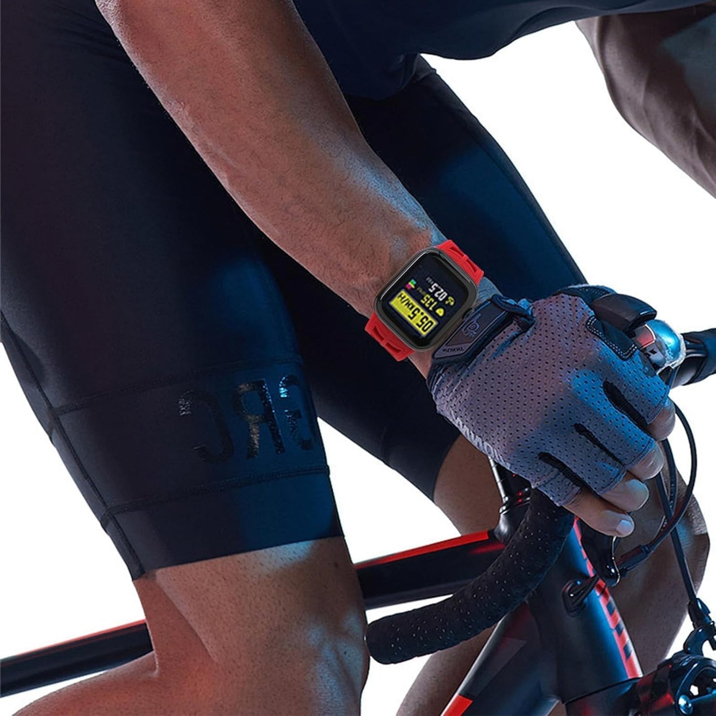 Premium Silicone Sport Band for Apple Watch 42/44/45/49Mm, Soft Breathable Strap for Women and Men,Compatible with Iwatch Series SE/9/8/7/6/5/4/3/2/1 Ultra 1/2,Stylish and Skin-Friendly