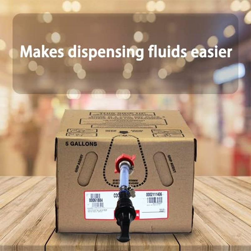 Red BIB Tap Valve for Coca Cola Bag in Box Syrups Picnic Faucet Soda Dispensing Hose Kit by Gwenb