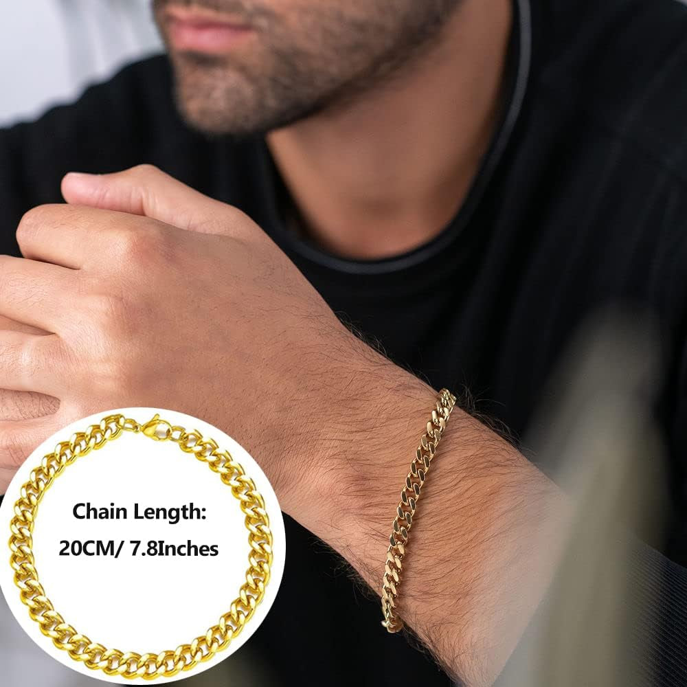 80S 90S Hip Hop Costume Accessories Kit Old School Rapper Outfit Gold Rope Chain Bracelet Necklace Dollar Sign Kanji Rings Gold Hoops Jewelry Set