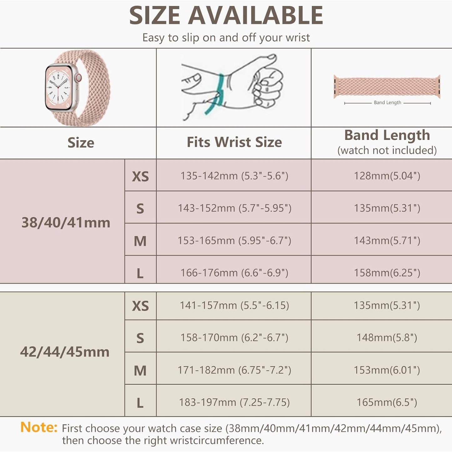 Braided Solo Loop Compatible with Apple Watch Band 38Mm 40Mm 41Mm 42Mm 44Mm 45Mm 49Mm for Women Men,Stretchy Nylon Sport Elastic Strap for Iwatch Bands Series 9 8 7 6 5 4 3 2 1 SE Ultra/Ultra 2