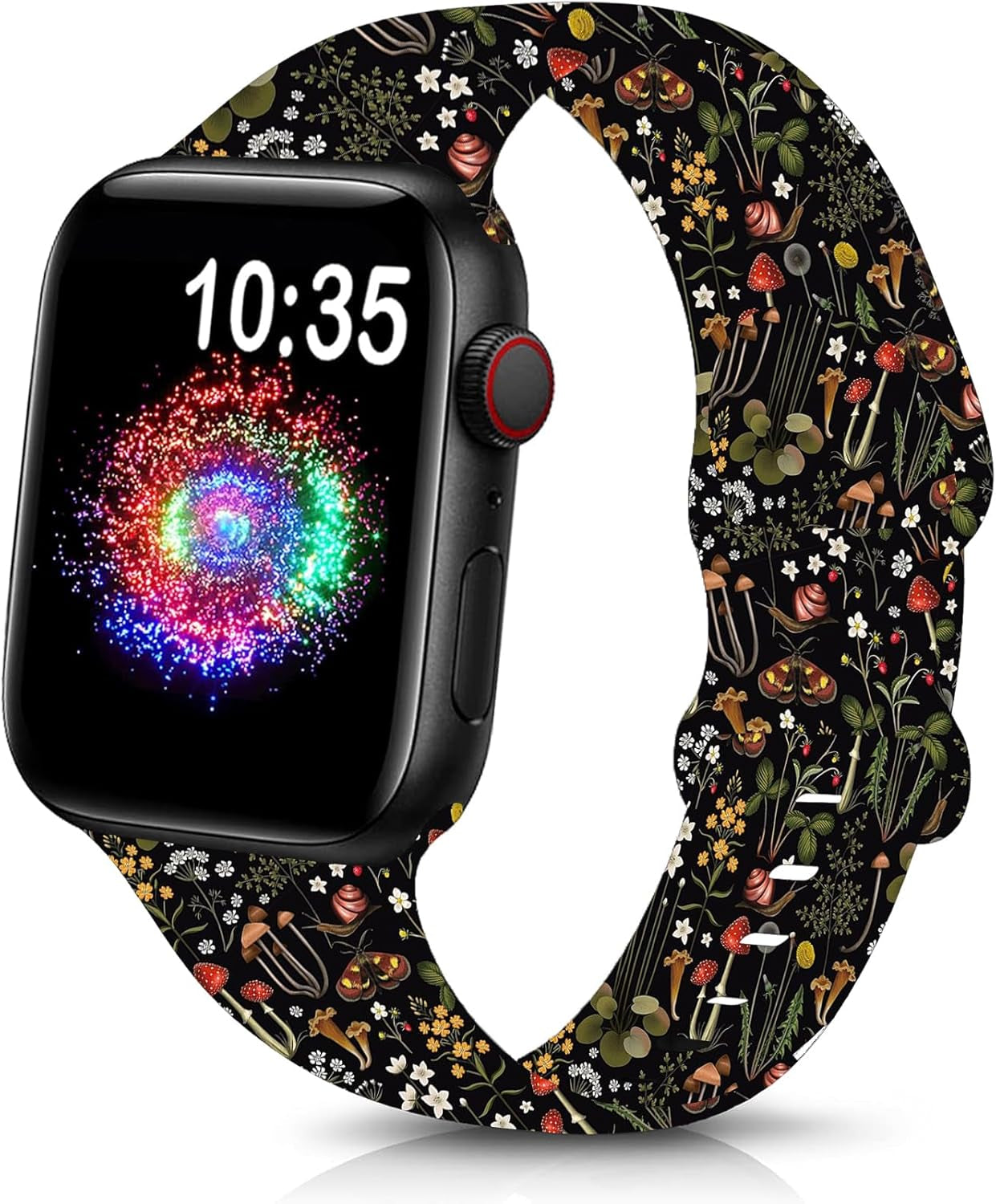 Cute Sport Wristband Compatible with Apple Watch Band 40Mm 44Mm 46Mm 41Mm 45Mm 38Mm 42Mm 49Mm,Soft Silicone Replacement Strap for Iwatch Series 10 9 Ultra SE 8 7 6 5 4 3 2 1 for Women Men
