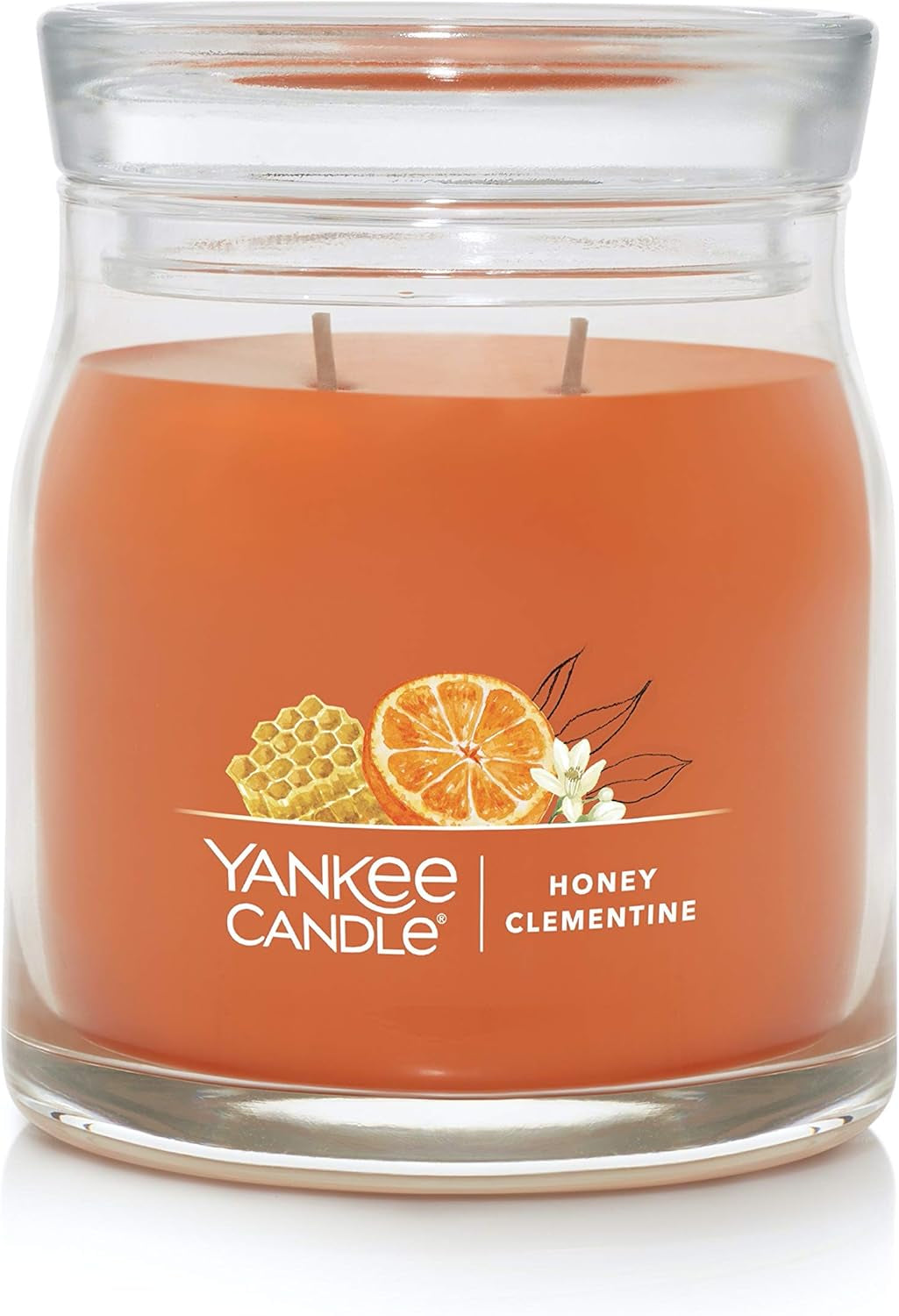 Sage & Citrus Scented, Classic 22Oz Large Jar Single Wick Candle, over 110 Hours of Burn Time, Ideal for Home Decor and Gifts
