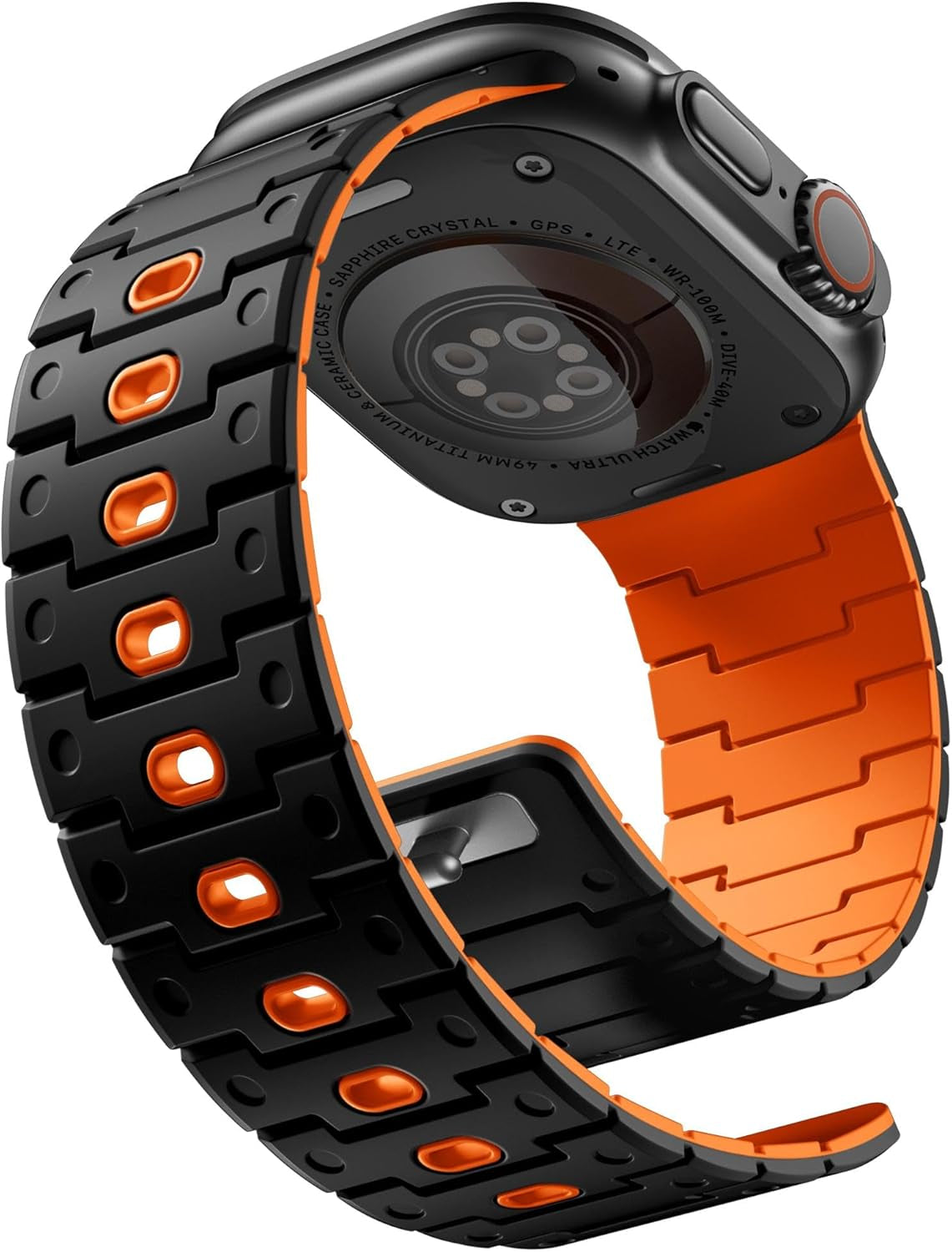 R-Nylon Fidlock Magnetic Buckle Band and Magnetic Watchband for Apple Watch Bands for Men