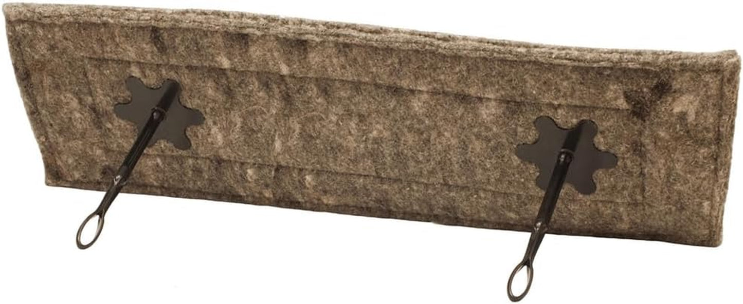 Store - | Fireplace Draft Stopper | Odor, Debris and Draft Blocker | Made from 100% Herdwick Wool | Better than Fireplace Screen, Fireplace Cover & Chimney Balloon | 15"X45"