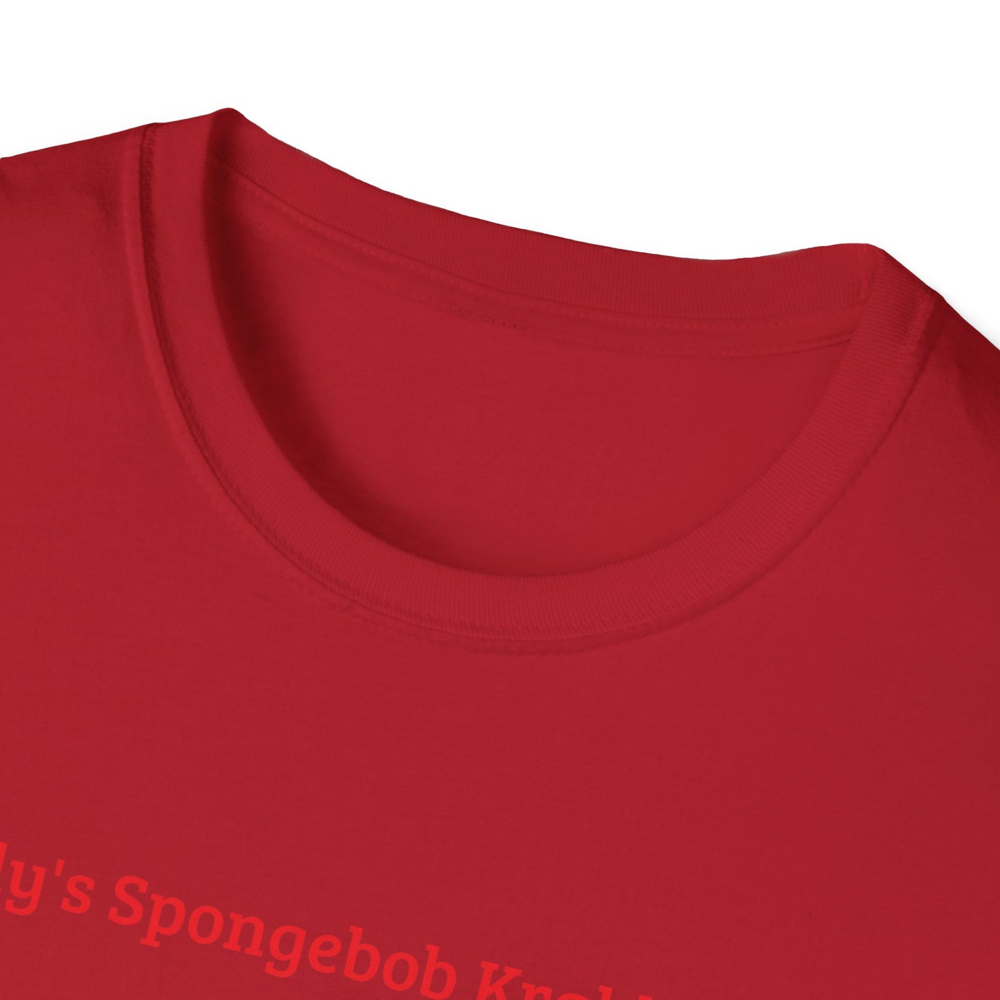 Wendy's Spongebob Krabby Patty Unisex Softstyle T-Shirt