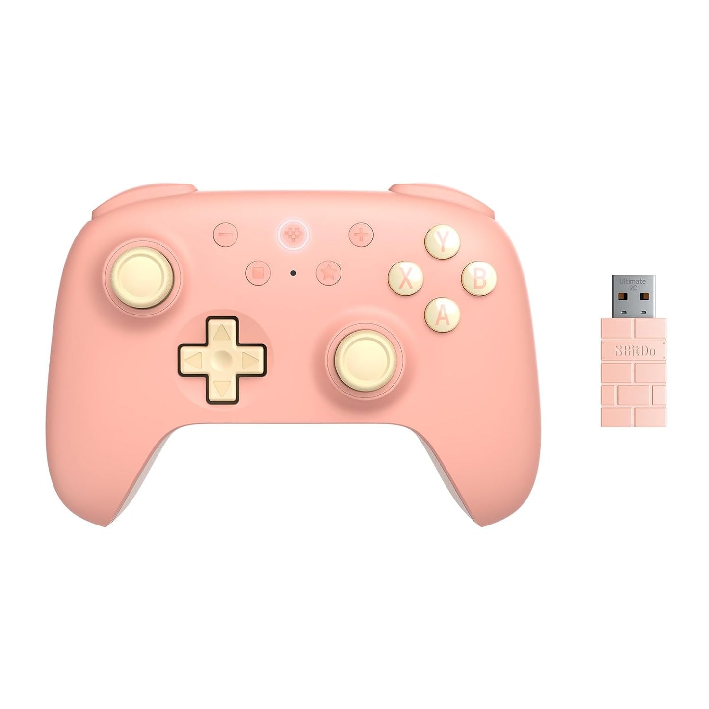Ultimate 2C Wireless Controller for Windows PC and Android, with 1000 Hz Polling Rate, Hall Effect Joysticks and Triggers, and Remappable L4/R4 Bumpers (Green)
