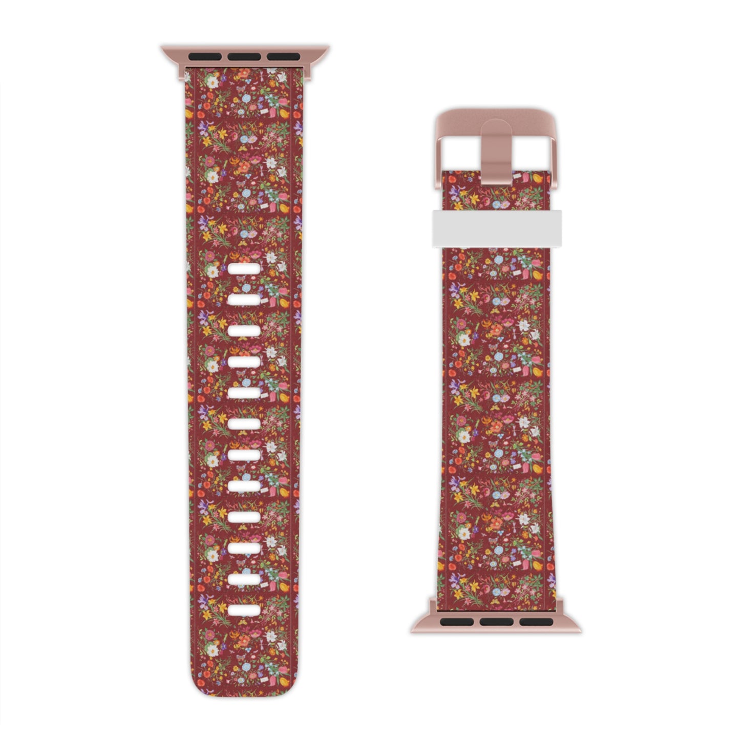 Bohemian Floral Apple Watch Band - Stylish Wrist Accessory for Everyday Use
