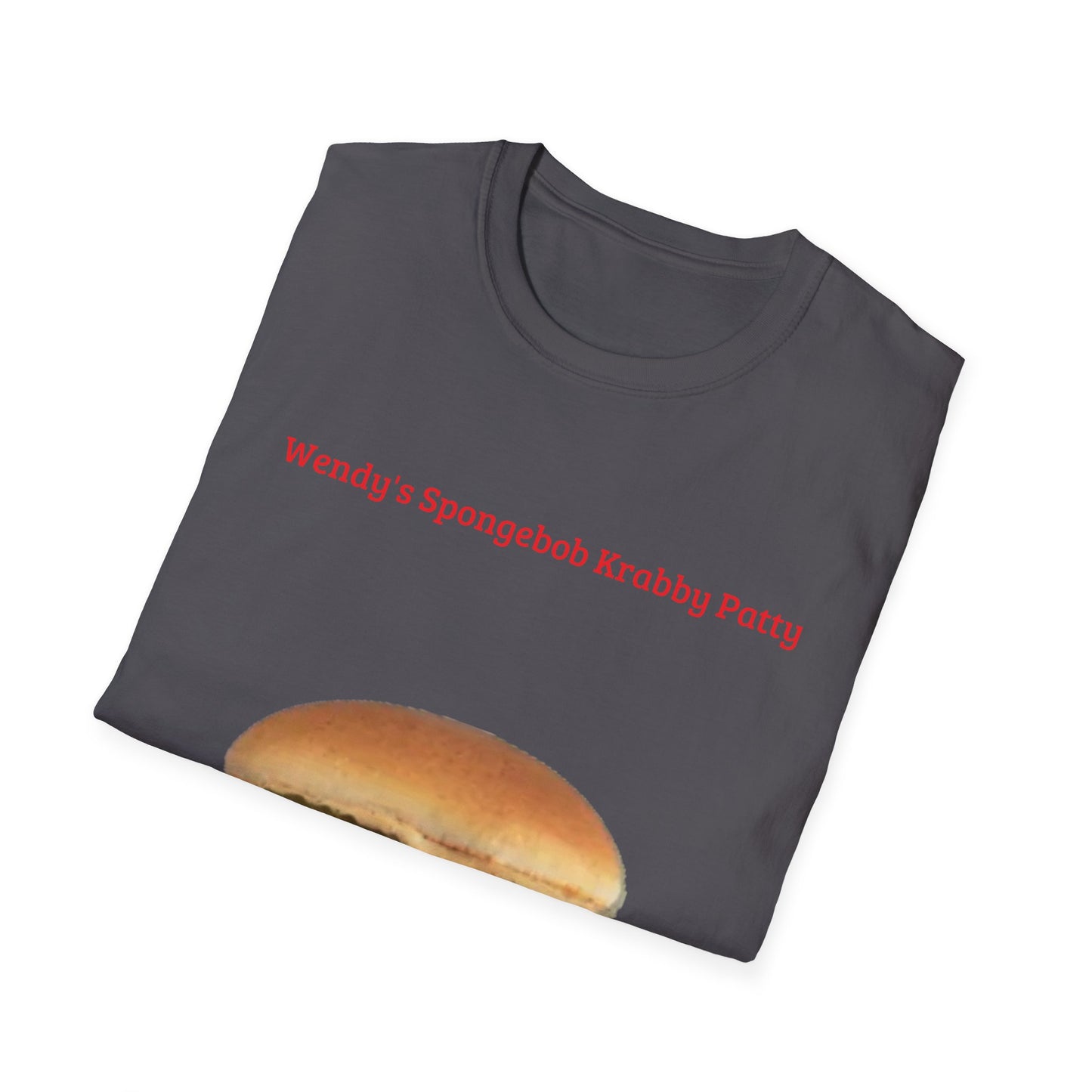 Wendy's Spongebob Krabby Patty Unisex Softstyle T-Shirt