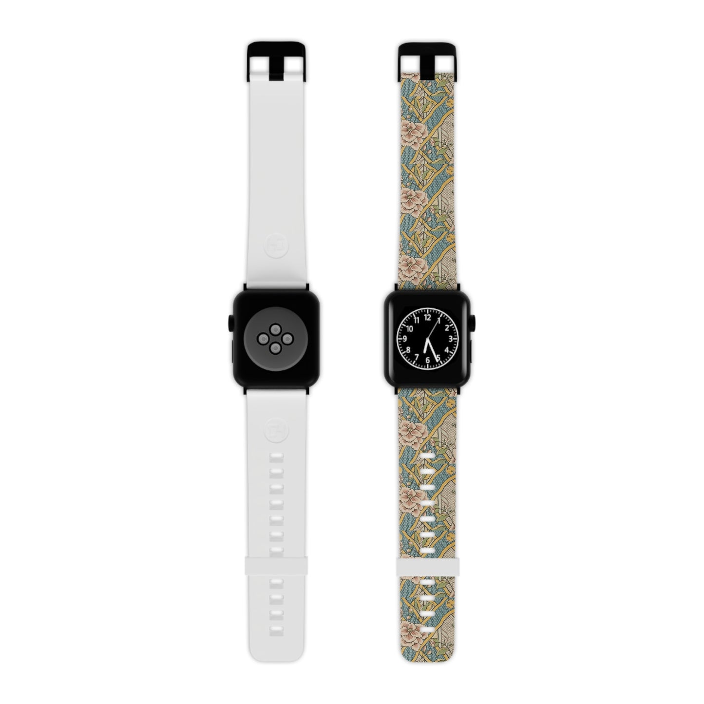 Floral Pattern Apple Watch Band - Stylish & Comfortable Strap