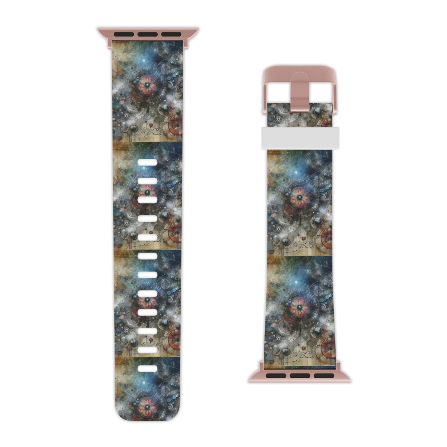 Mixed media art Watch Band for Apple Watch