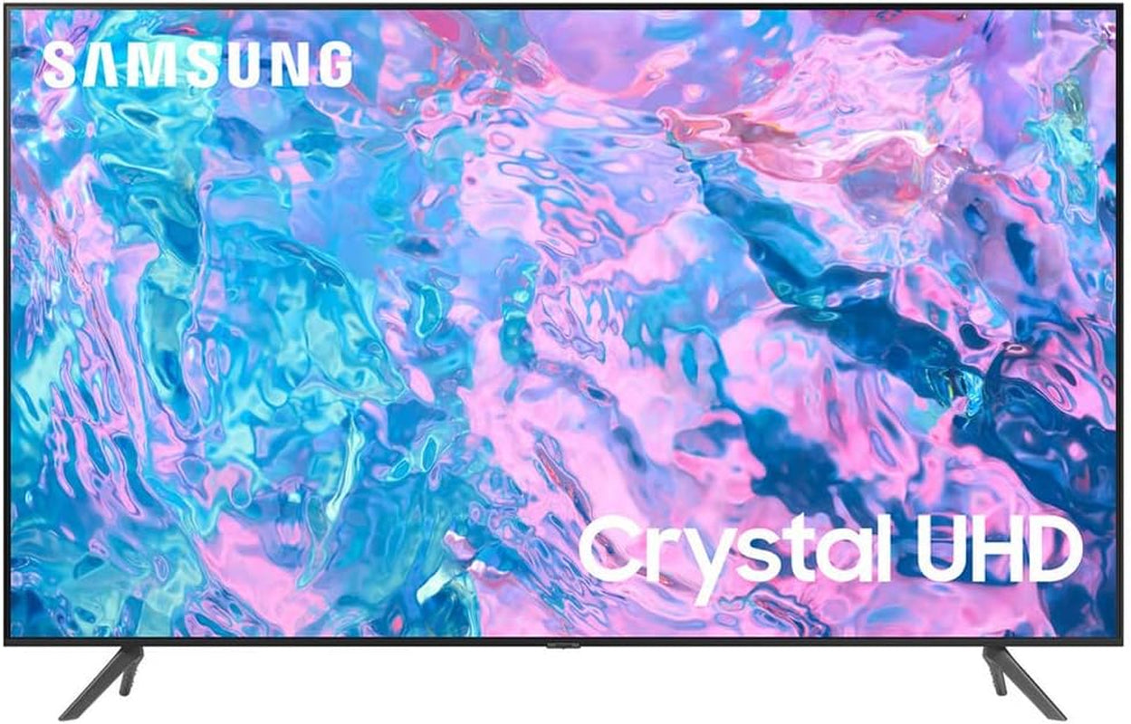 UN43CU7000FXZA 43 Inch Crystal UHD 4K Smart TV 2023 Bundle with 2 YR CPS Enhanced Protection Pack