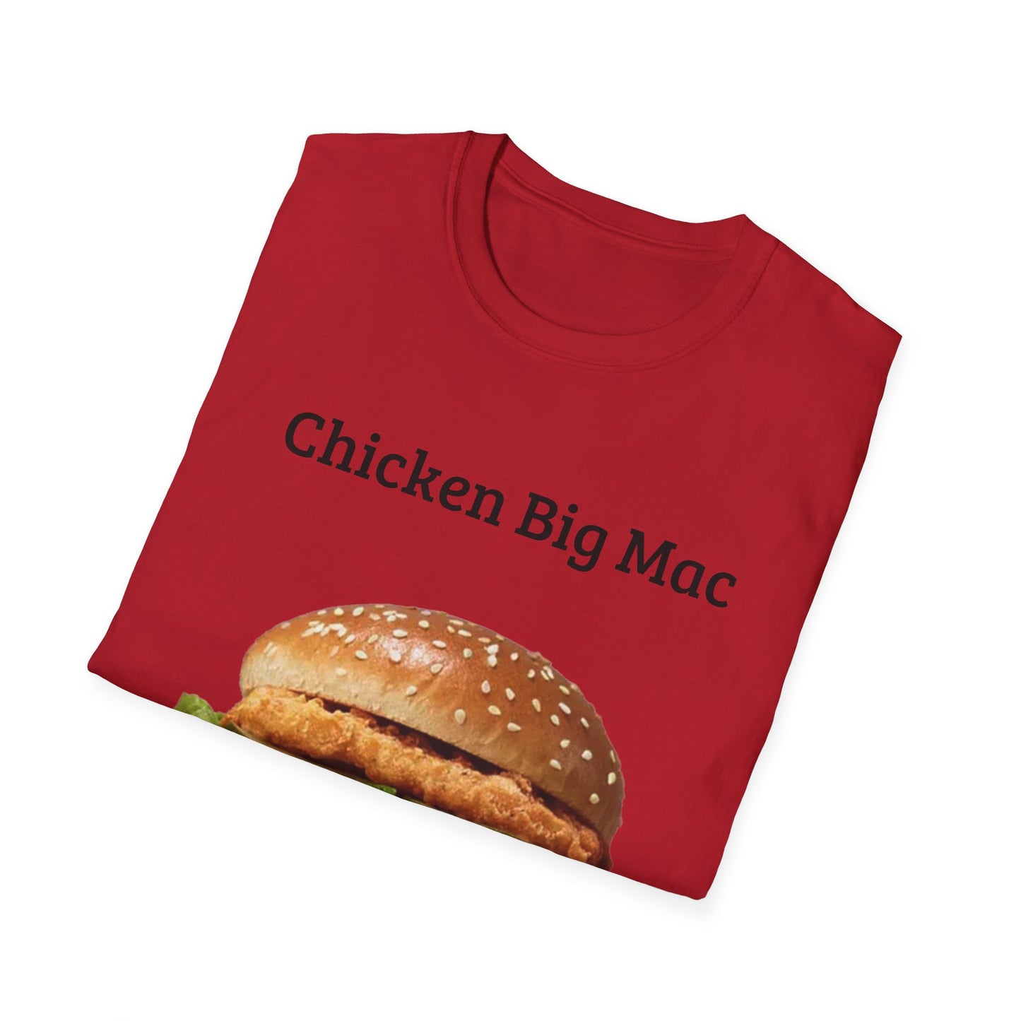 Chicken Big Mac Unisex Softstyle T-Shirt