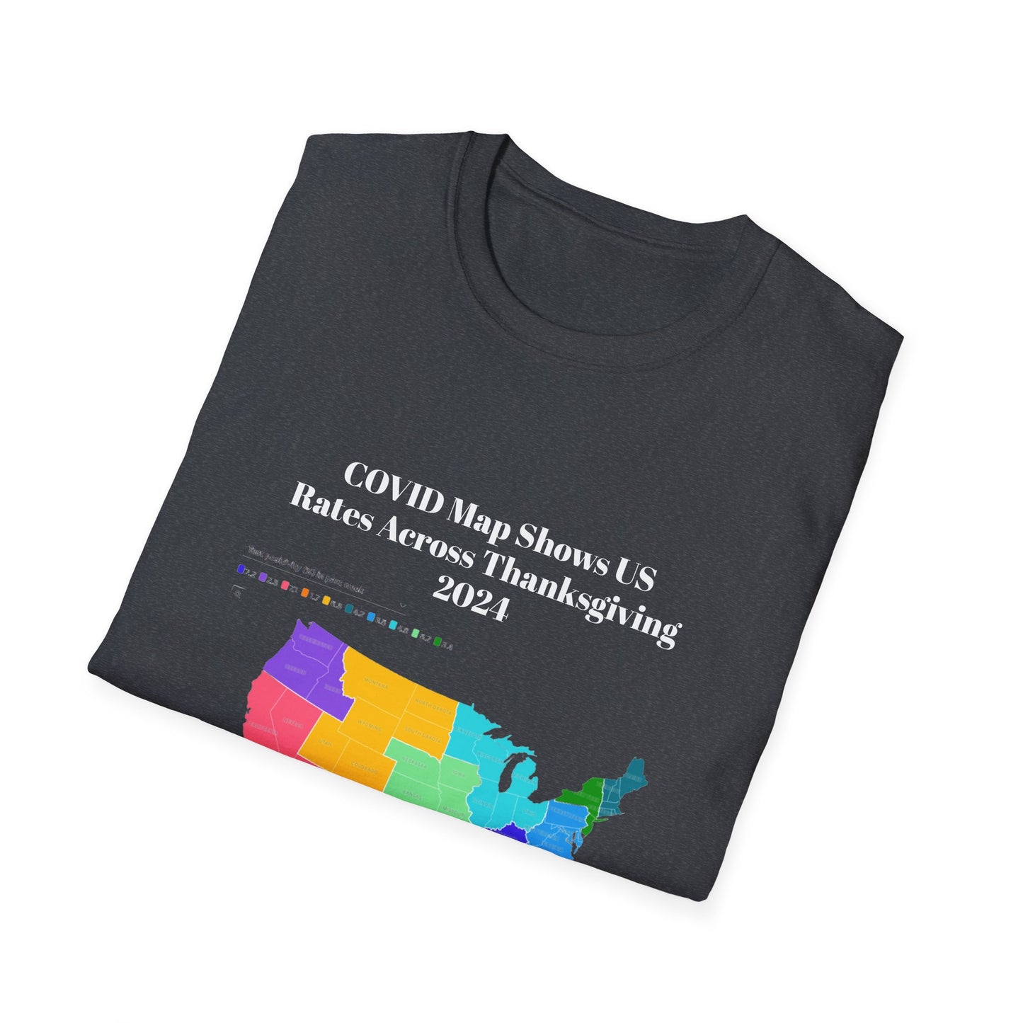 Thanksgiving COVID Map T-Shirt