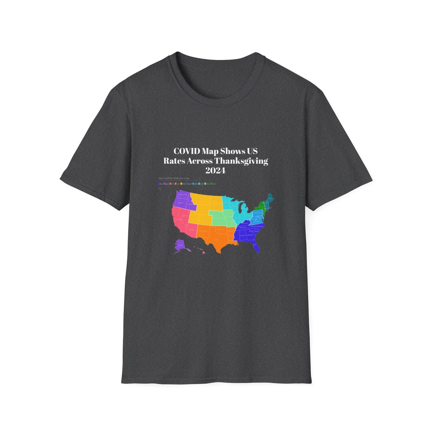 Thanksgiving COVID Map T-Shirt
