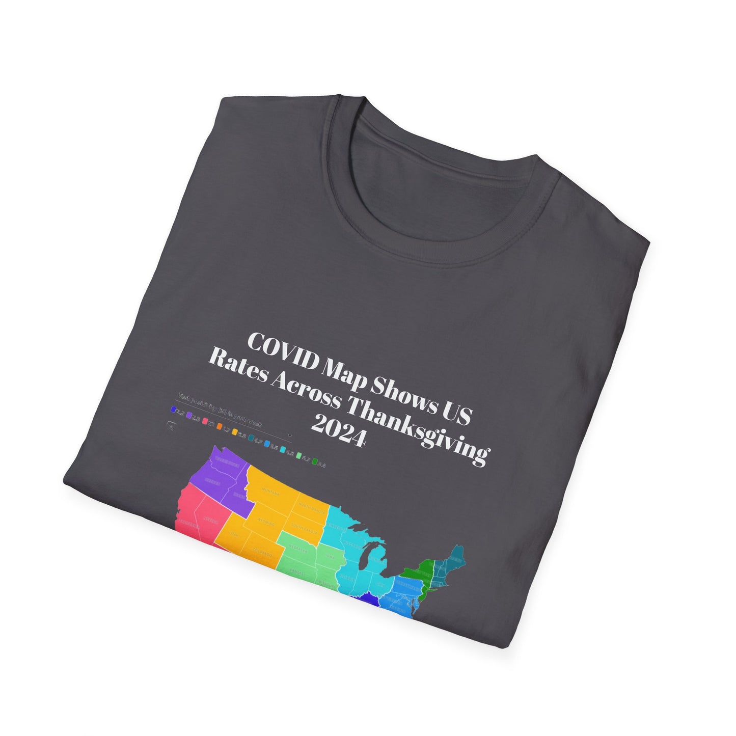 Thanksgiving COVID Map T-Shirt