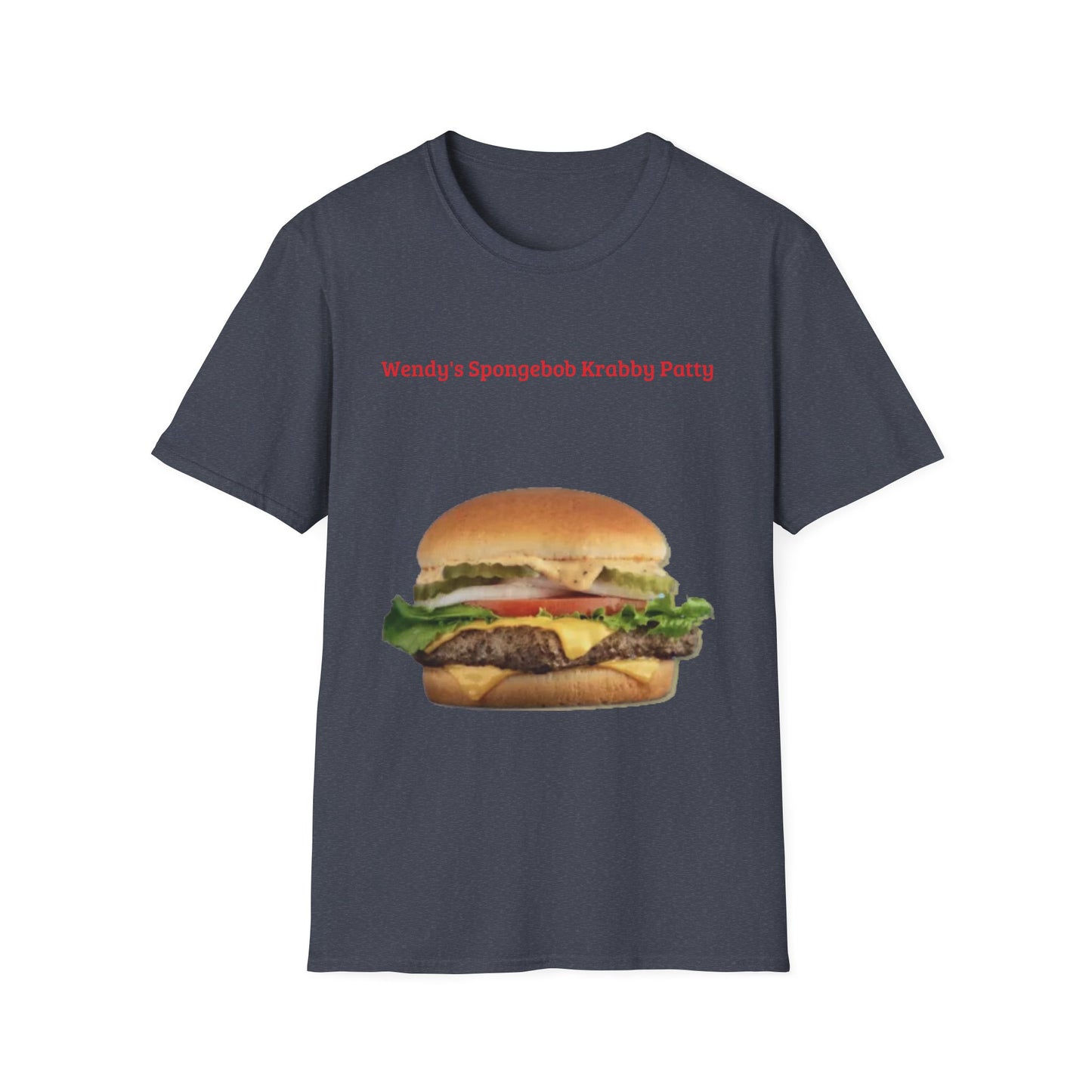 Wendy's Spongebob Krabby Patty Unisex Softstyle T-Shirt