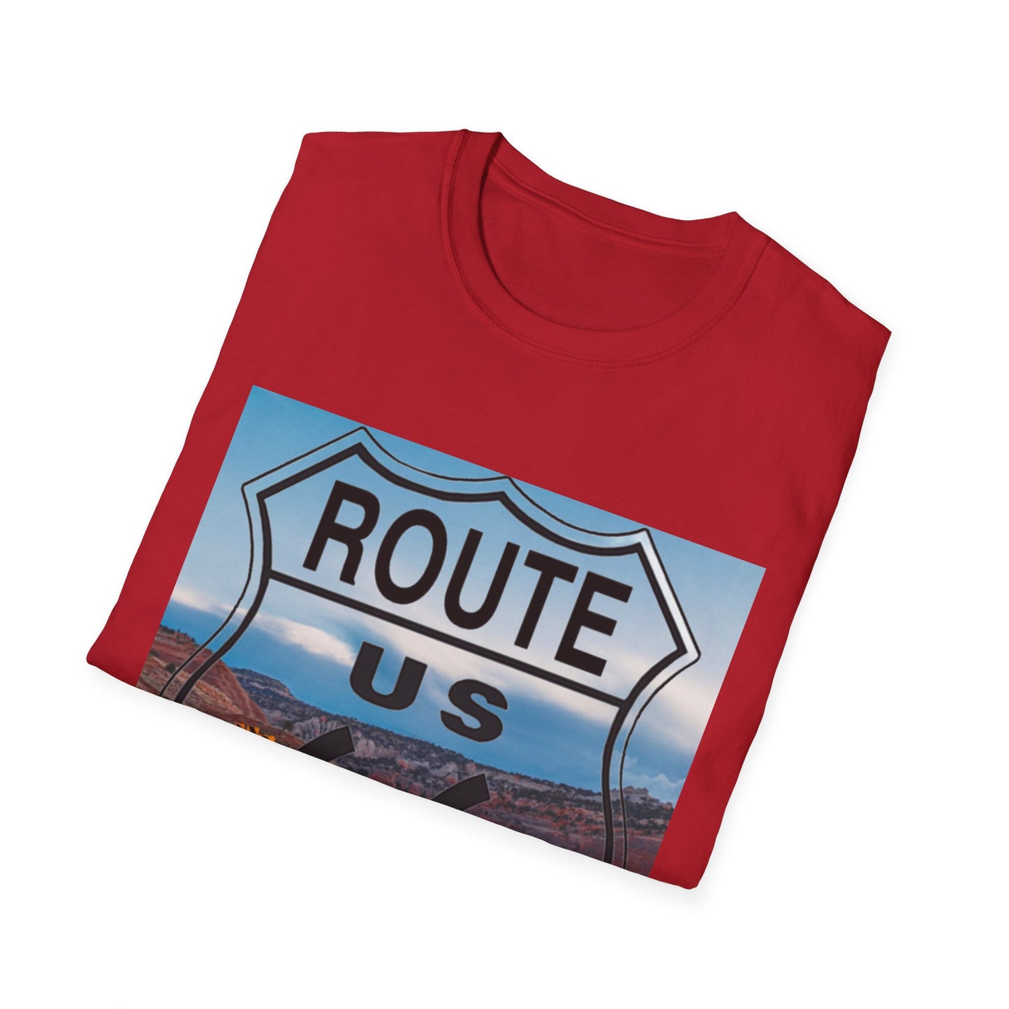 ROUTE 66 HIGHWAY T-Shirt - Retro Travel Tee
