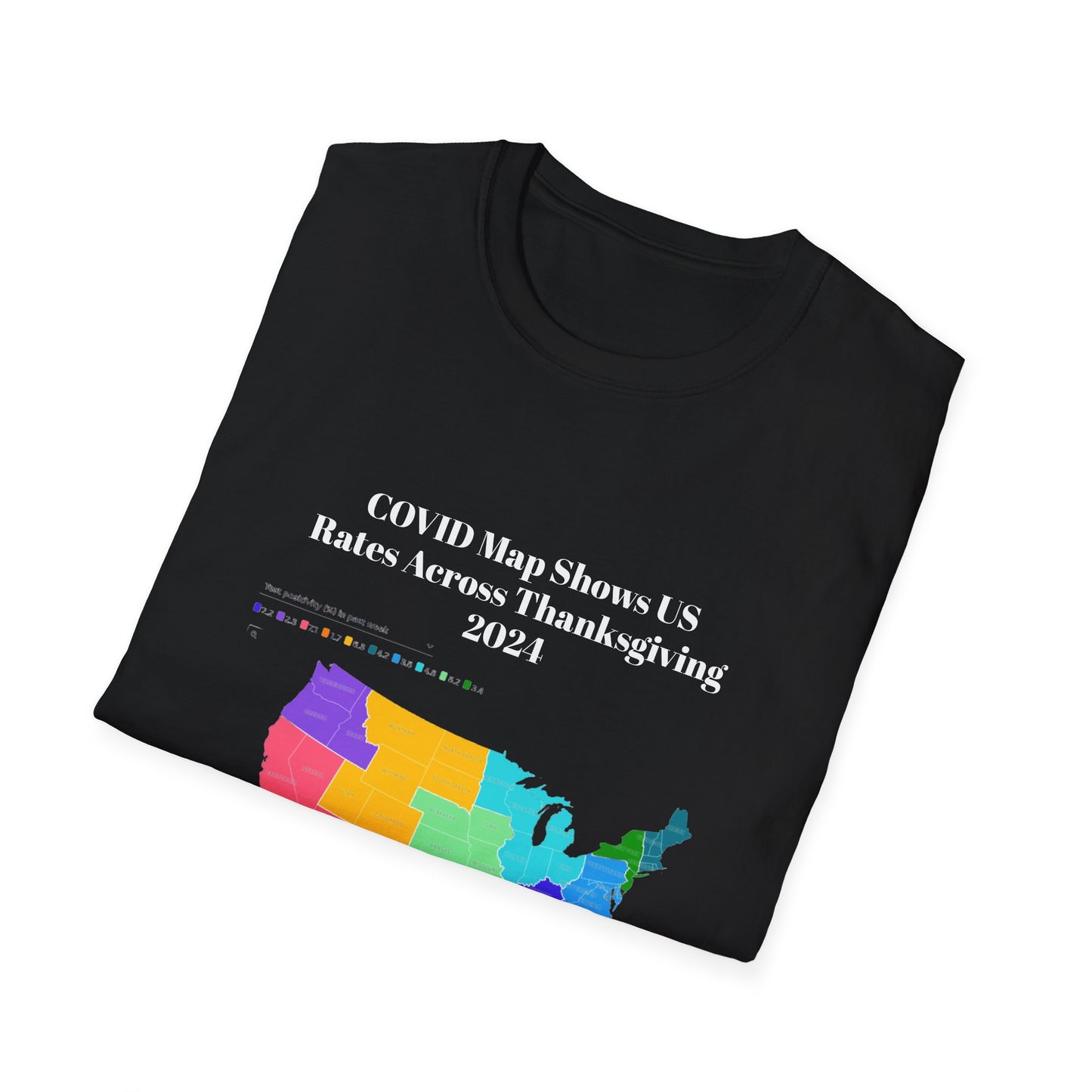Thanksgiving COVID Map T-Shirt