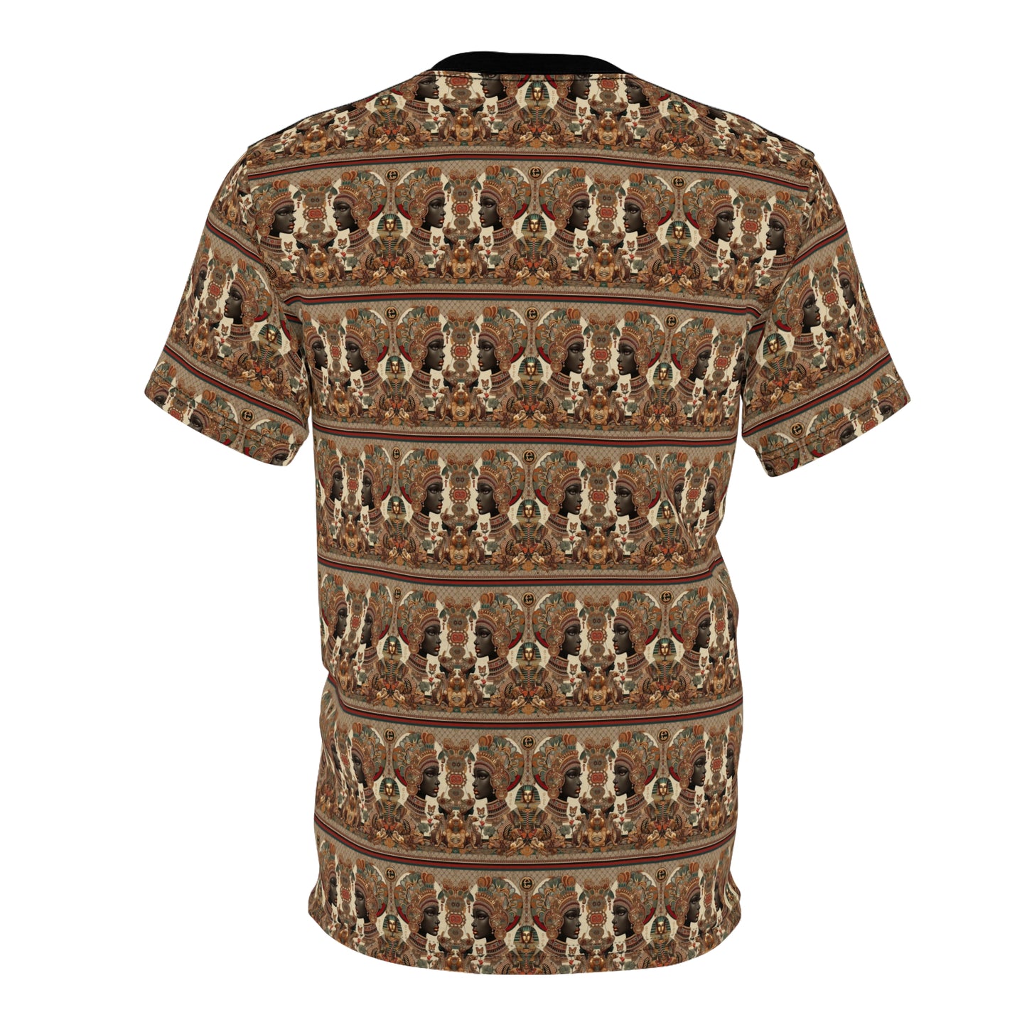 Stylish Unisex Cut & Sew Tee with Unique Pattern - Perfect for Casual Wear and Gift Giving