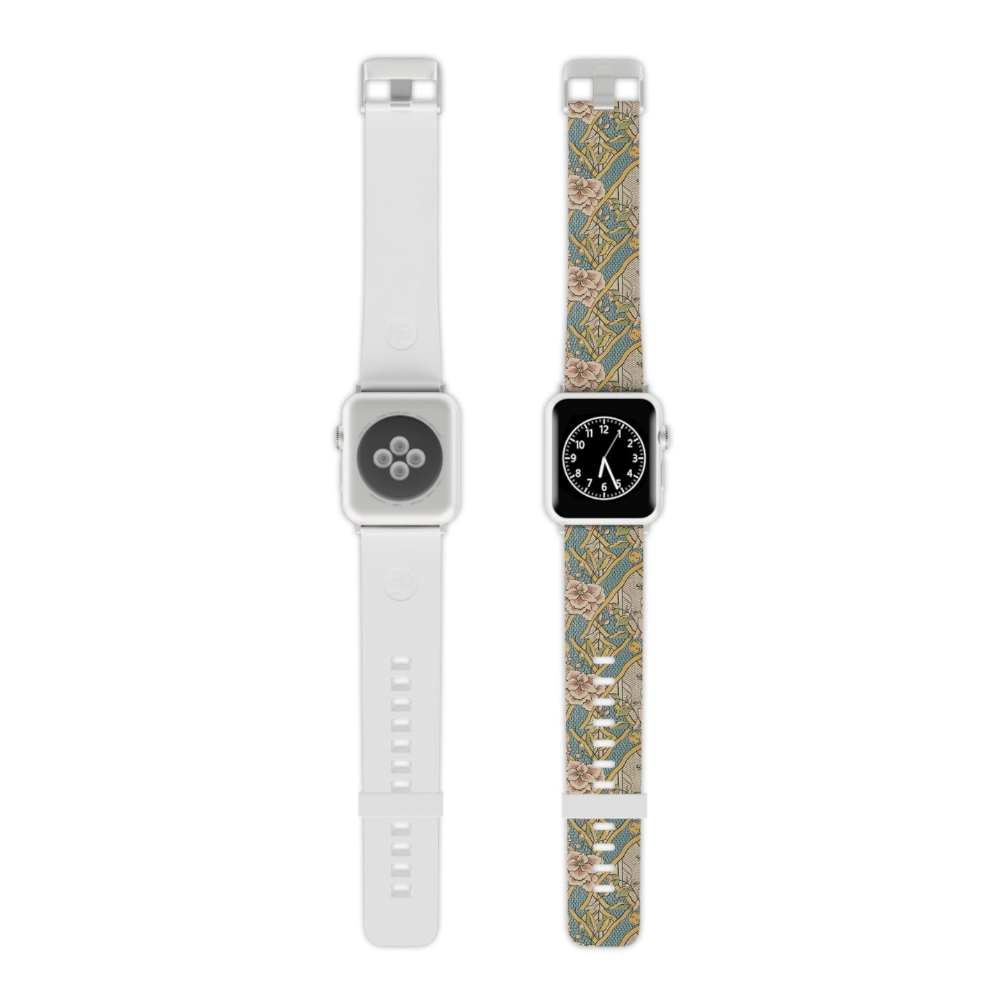 Floral Pattern Apple Watch Band - Stylish & Comfortable Strap