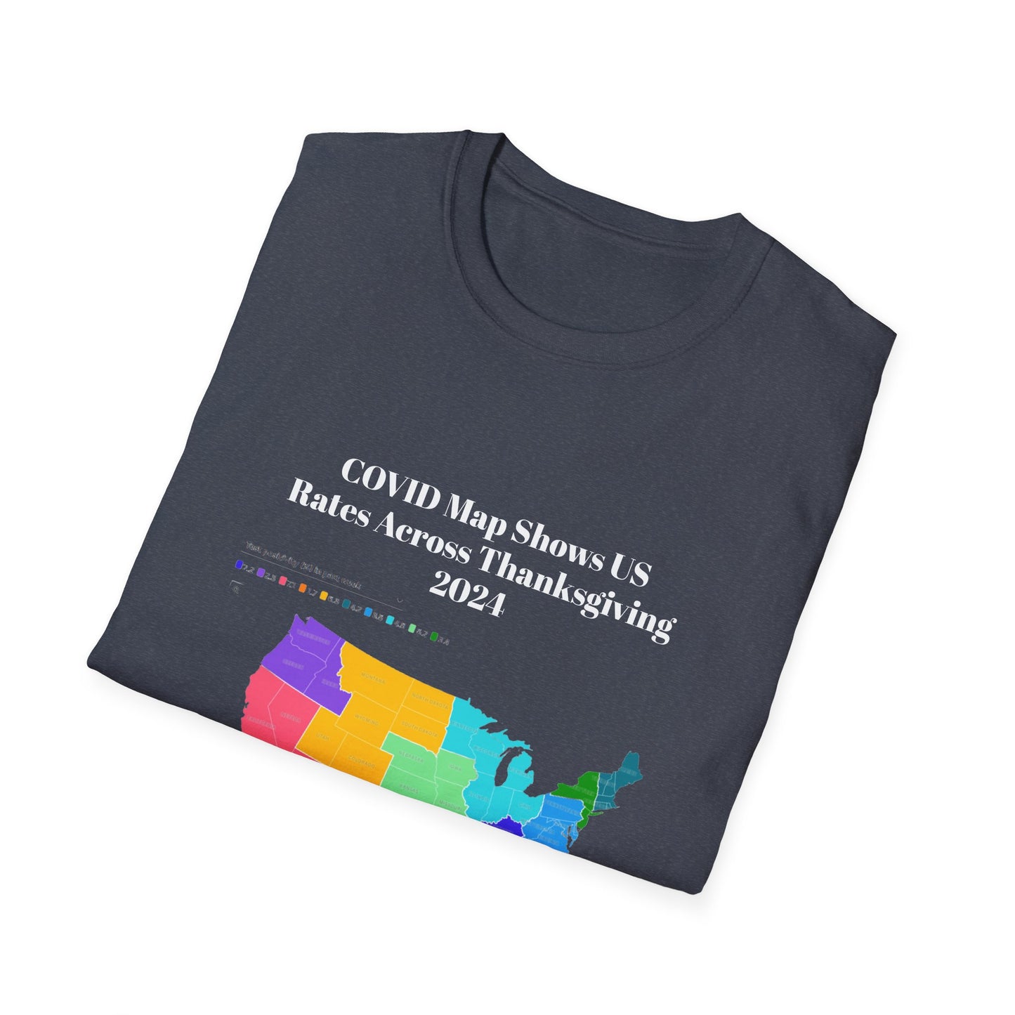 Thanksgiving COVID Map T-Shirt