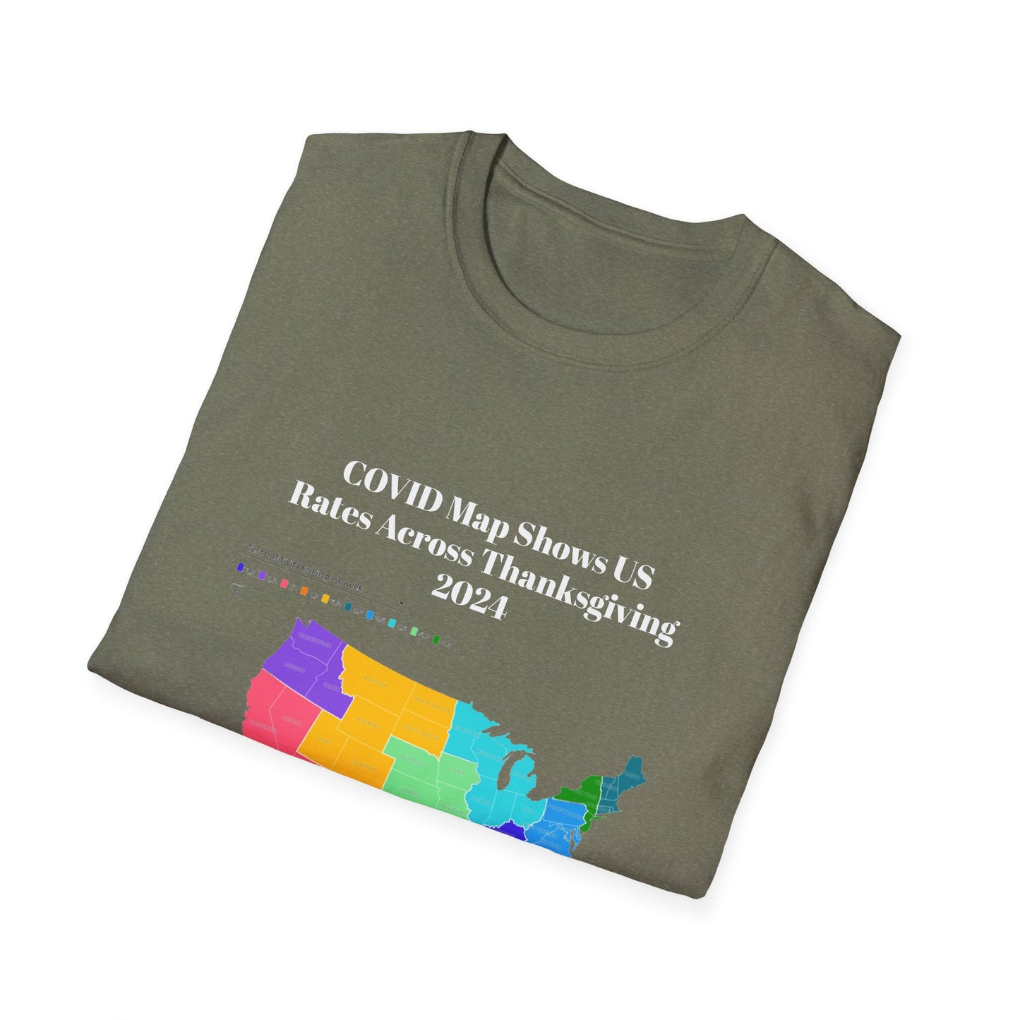 Thanksgiving COVID Map T-Shirt