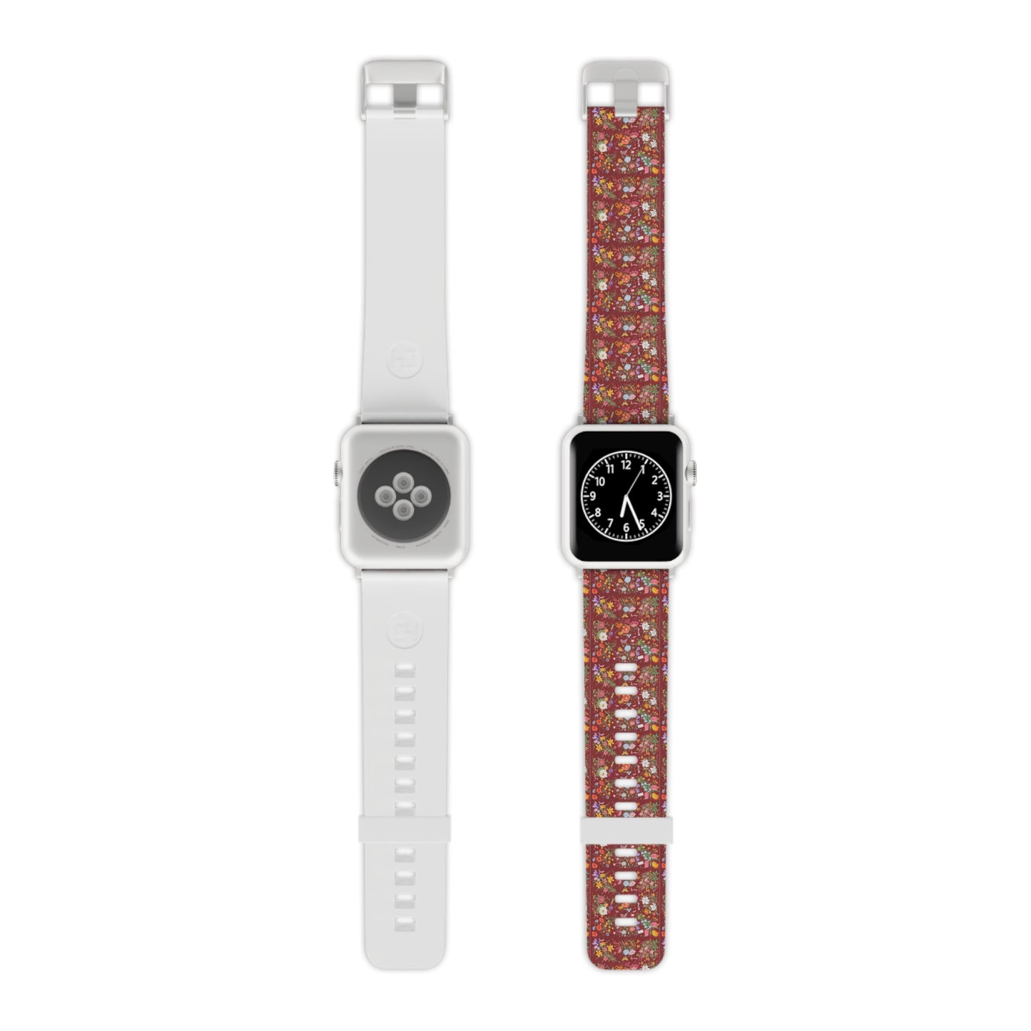 Bohemian Floral Apple Watch Band - Stylish Wrist Accessory for Everyday Use