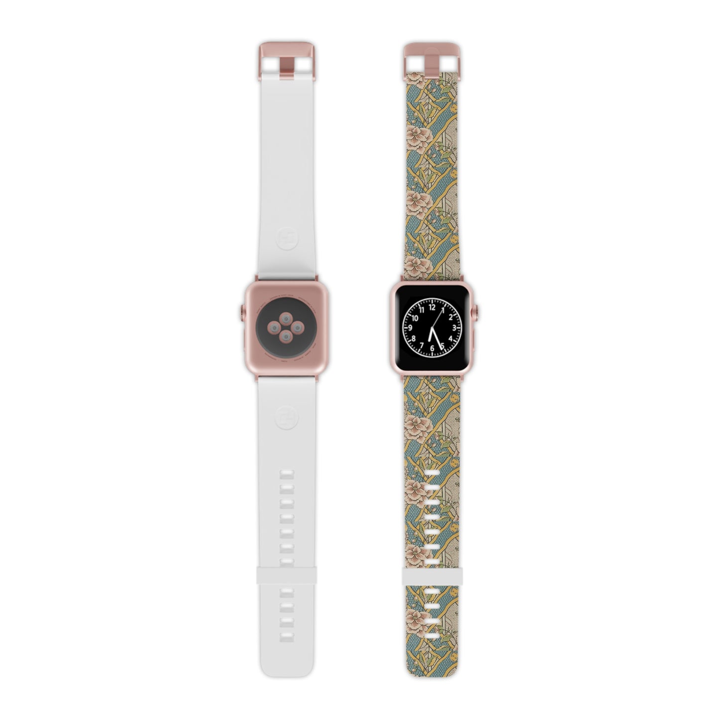 Floral Pattern Apple Watch Band - Stylish & Comfortable Strap