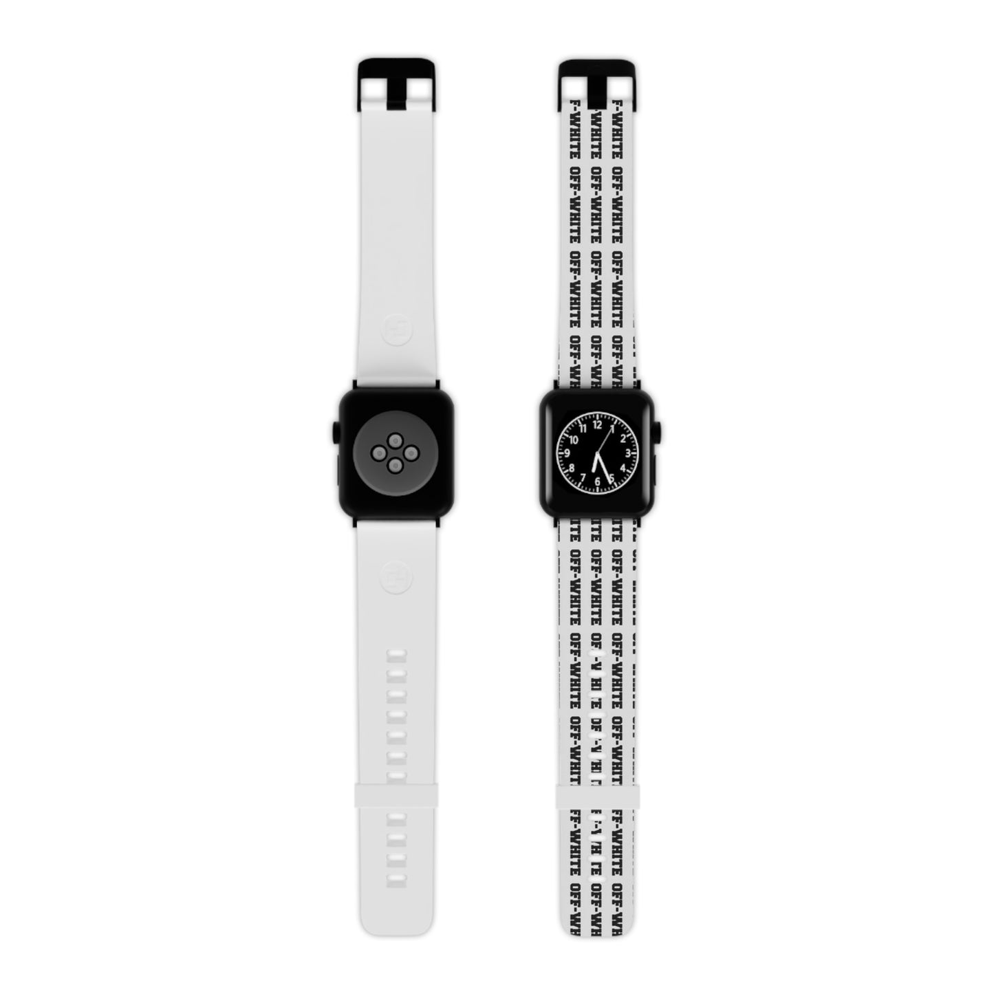 Stylish Off-White Inspired Apple Watch Band | Trendy Accessory for Everyday Wear