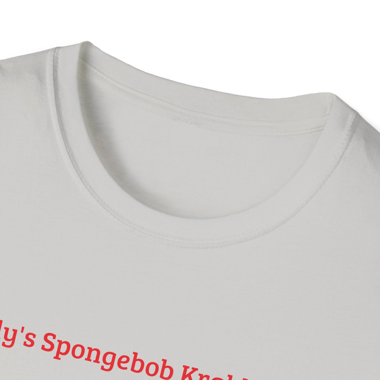 Wendy's Spongebob Krabby Patty Unisex Softstyle T-Shirt