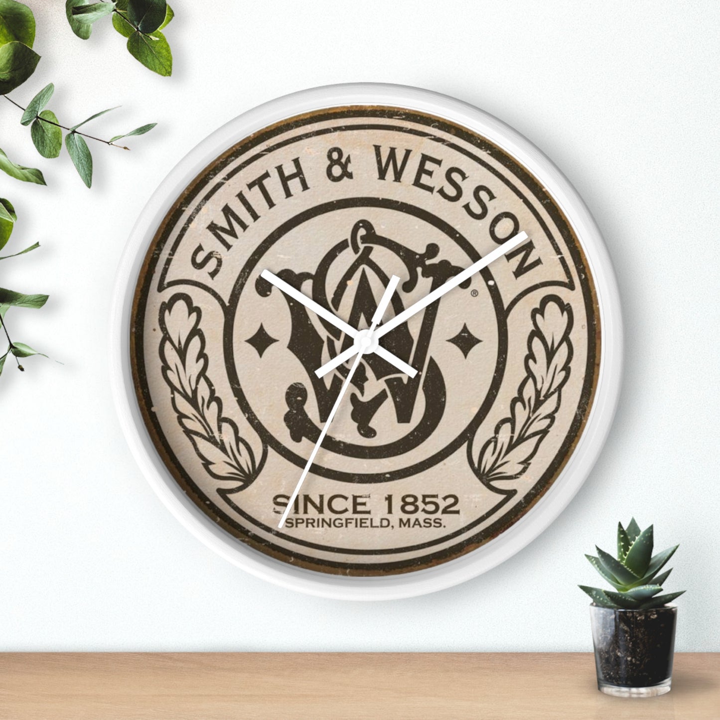 SMITH AND WESSON Wall Clock