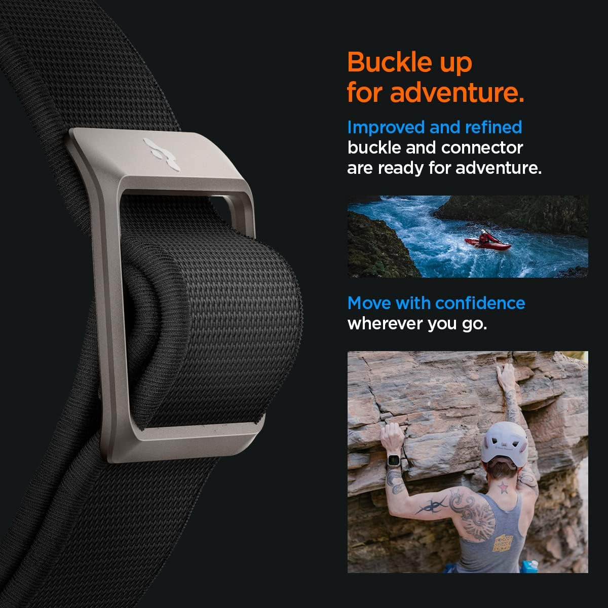 Lite Fit Ultra Band Designed for Apple Watch Band for Apple Watch Ultra2/Apple Watch Ultra 49Mm, Series 9/8/SE2/7/6/SE/5/4/3/2/1 45Mm/44Mm/42Mm Nylon Solo Loop