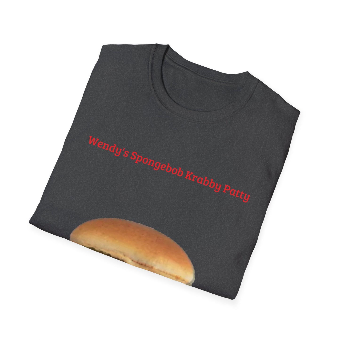 Wendy's Spongebob Krabby Patty Unisex Softstyle T-Shirt