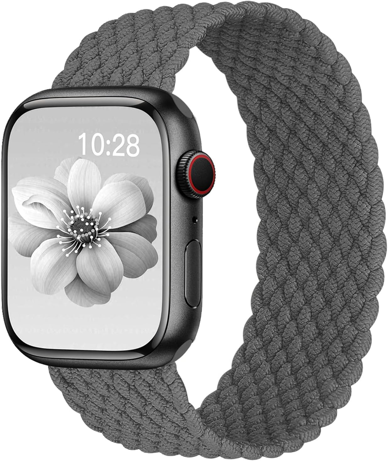 Braided Solo Loop for Apple Watch Band 40Mm 42Mm 41Mm 38Mm 44Mm 46Mm 45Mm Ultra/2 49Mm Men/Women,Stretchy Nylon Sport Wristband Strap for Iwatch Bands Series 10/9/8/7/6 5/4/3/SE 40 44 42 41 45 46 Mm
