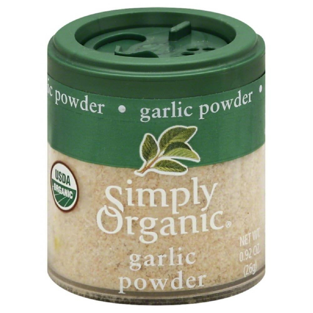 Garlic Powder, Certified Organic | 0.92 Oz | Allium Sativum L. TLBH