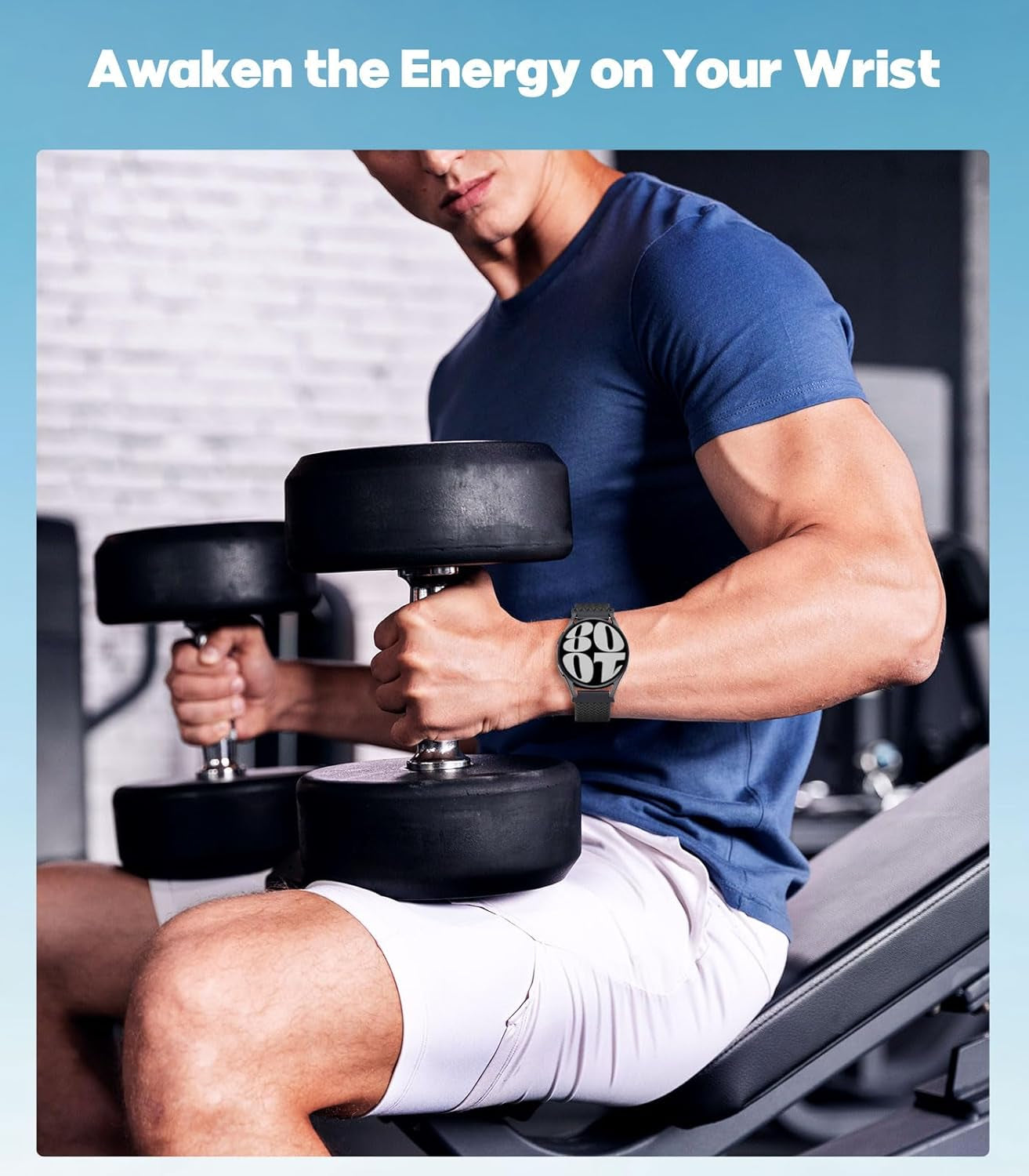 Braided Solo Loop Compatible with Samsung Galaxy Watch 6 5 4 Band 40Mm 44Mm/6 Classic 43Mm 47Mm/5 Pro 45Mm/4 Classic 42Mm 46Mm/3 41Mm/Active 2, 20Mm Stretchy Sport Band, Black