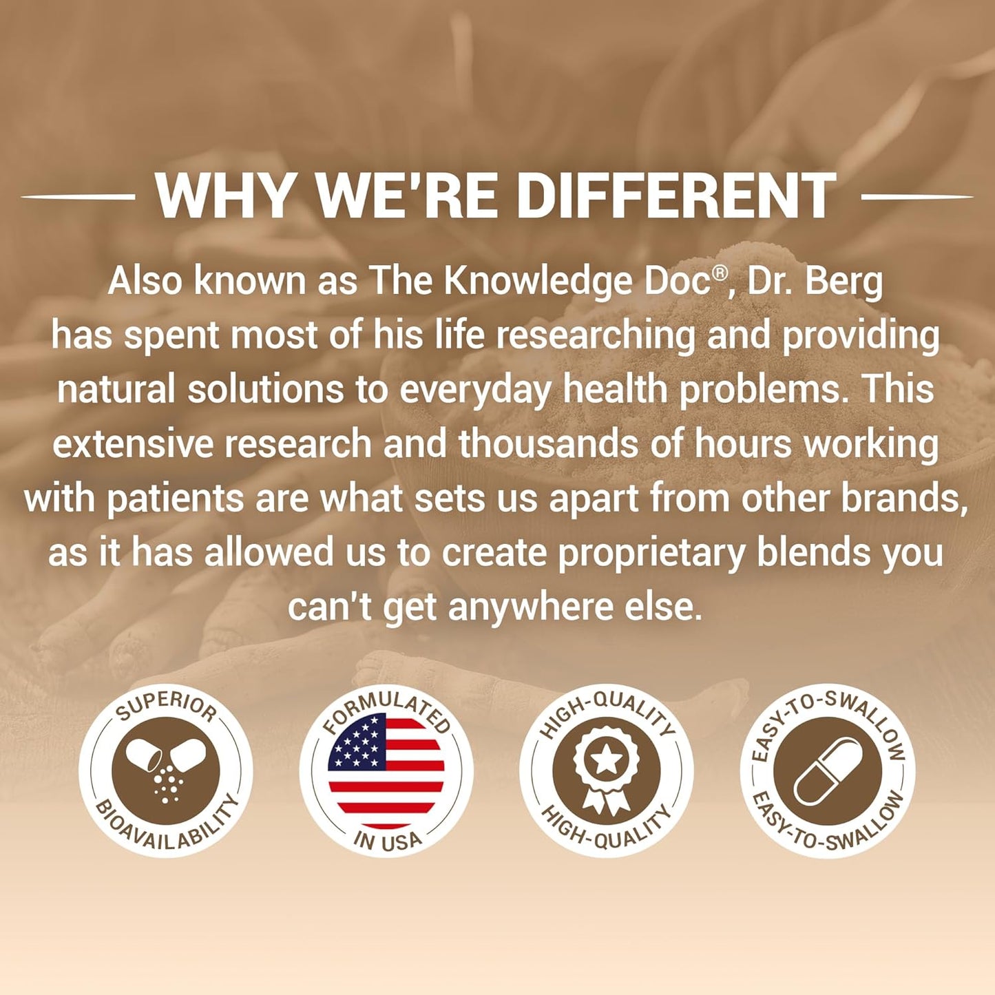 Dr. Berg Ashwagandha Capsules 1000Mg - Includes Ashwagandha Root with Black Pepper from Bioperine - Ashwagandha Supplements 90 Capsules TLBH