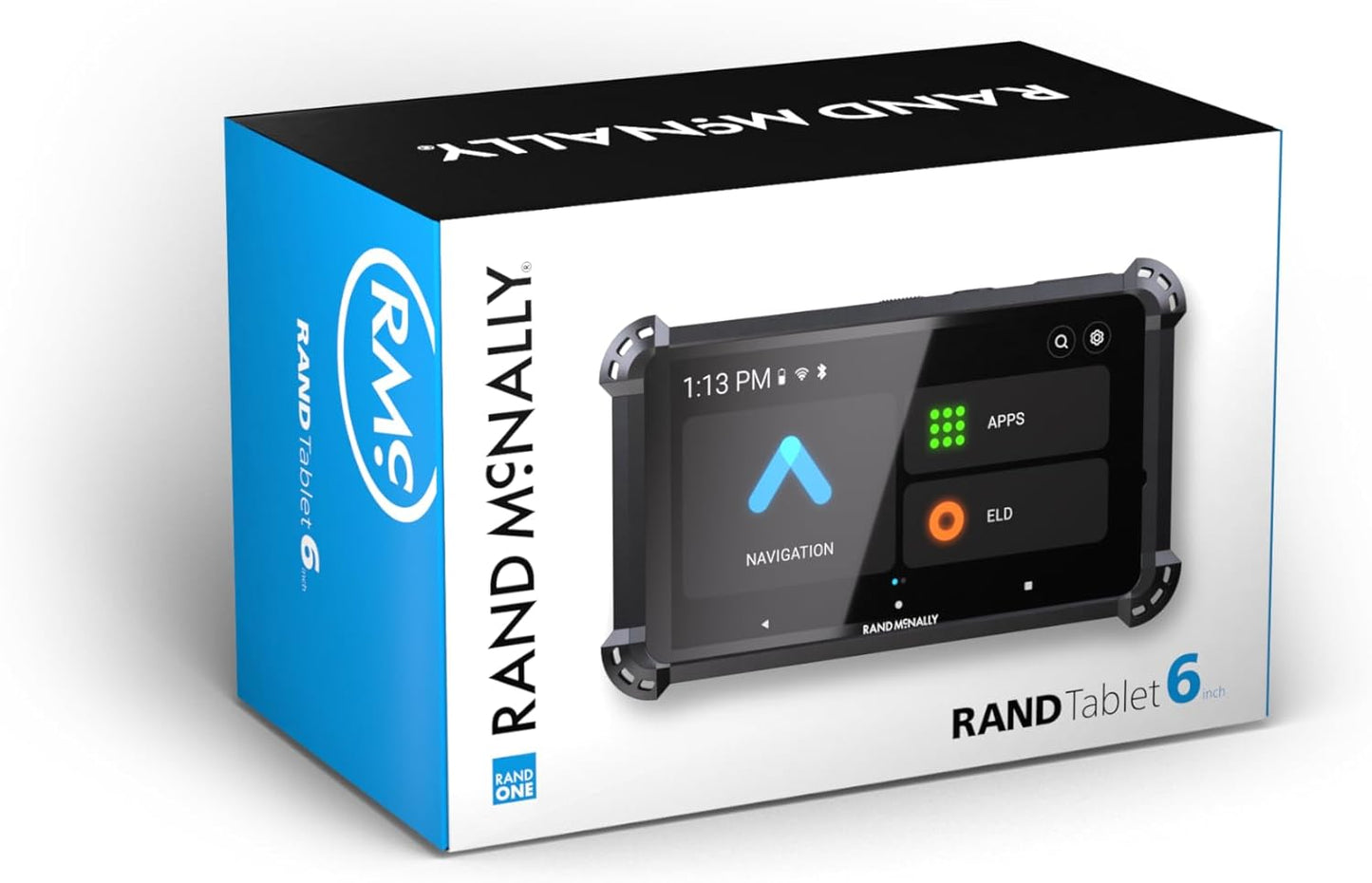 Truck GPS for Truckers with Navigation System, Speed Camera Alerts & Live Traffic Weather and Fuel Updates - Essentials Truck Accessory for Commercial Drivers - Rand Tablet 6 Inch TRUCK DRIVER