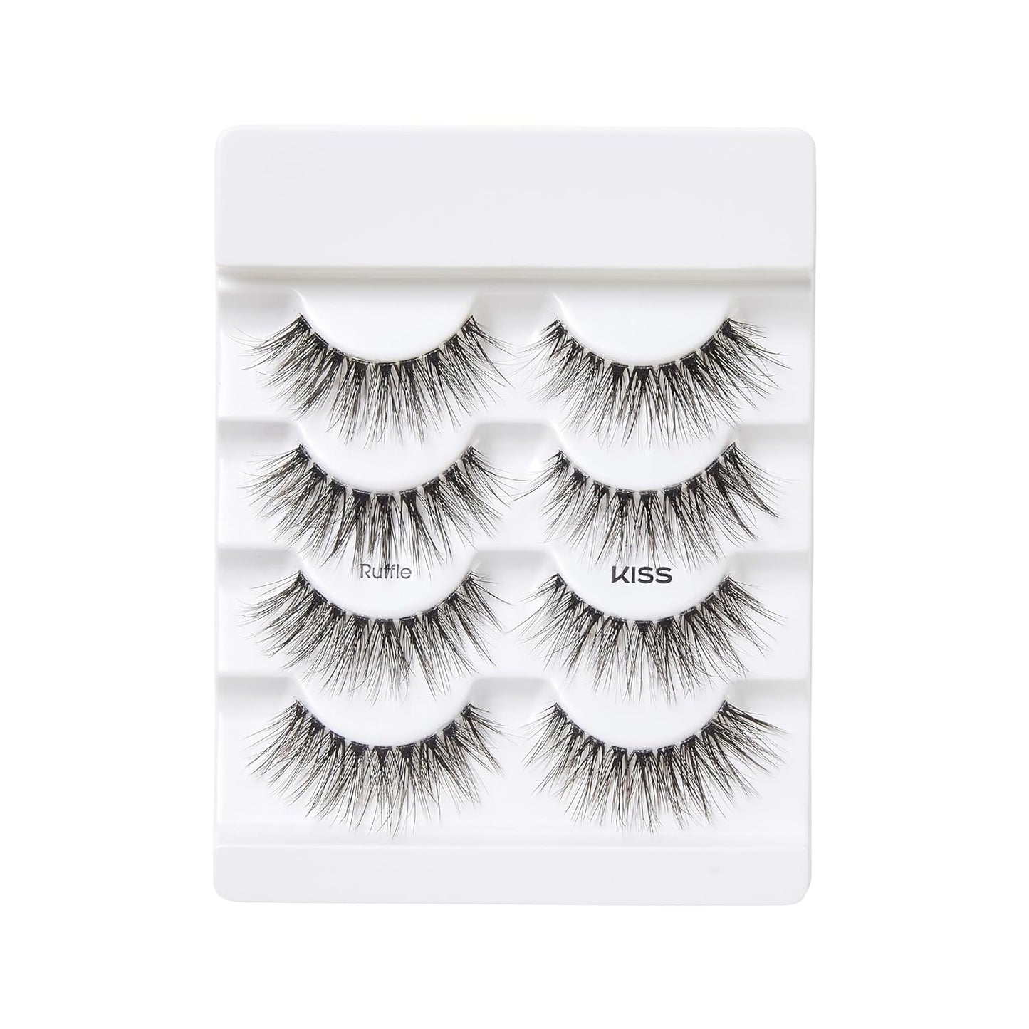 Lash Couture Naked Drama False Eyelashes, 'Cruise', 16 Mm, Includes 4 Pairs of Lashes, Contact Lens Friendly, Easy to Apply, Reusable Strip Lashes