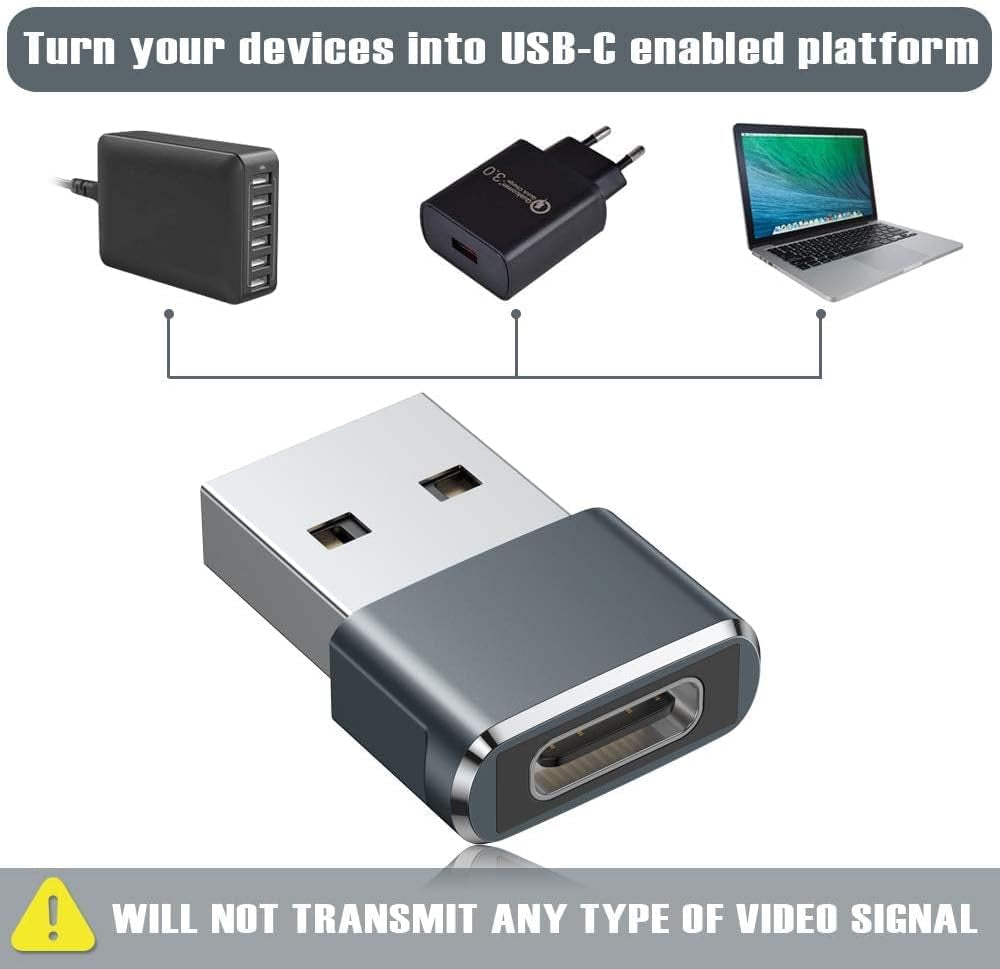 USB to USB C Adapter,Iphone 16 16E 15 Pro Max Charger Adapter 3Pack,Usbc Female to USB a Male,Type C OTG Converter for Apple Watch Iwatch 10 9 Se,Airpod,Ipad Mini Air,Samsung Galaxy S25 S24