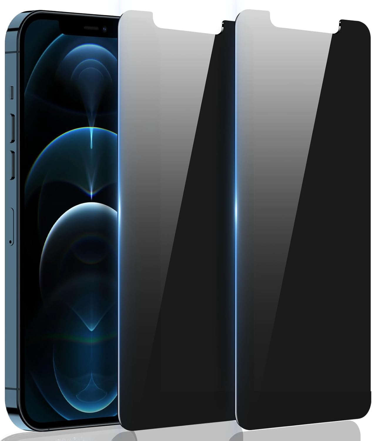 2 Pack for Iphone 16E / Iphone 14 /Iphone 13 /Iphone 13 Pro Privacy Screen Protector, anti Spy Privacy Screen for Iphone 14/13/13 Pro/16E Accessories, Private Case Friendly Film
