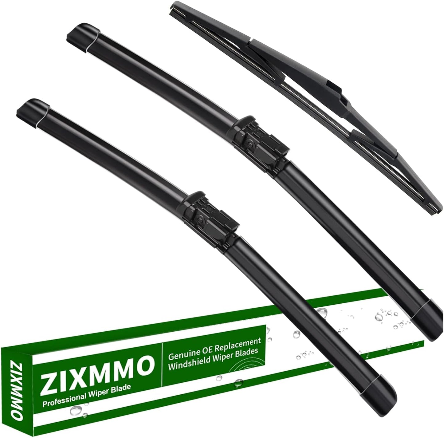 2 Factory Wiper Blades Replacement for Silverado Sierra 04/03/2014-2018 Original Equipment Windshield Wiper Blades Set - 22"+22" (Set of 2) Top Lock