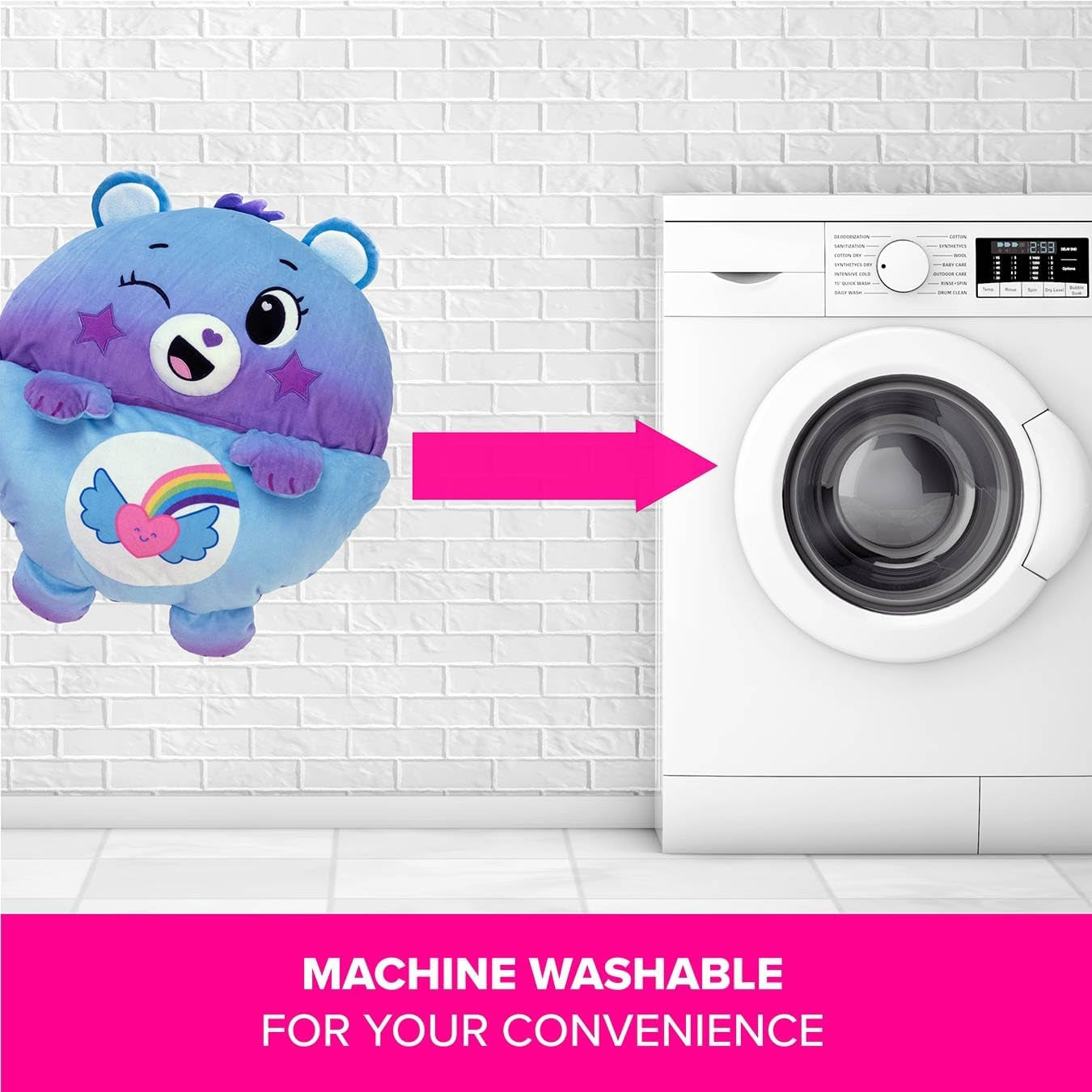 Care Bears - Dream Bright Bear (Medium) - Plush, Cuddly Sleeping Bags for Children - Soft & Huggable Material - a Wonderful Gift Idea for Girls & Boys UK