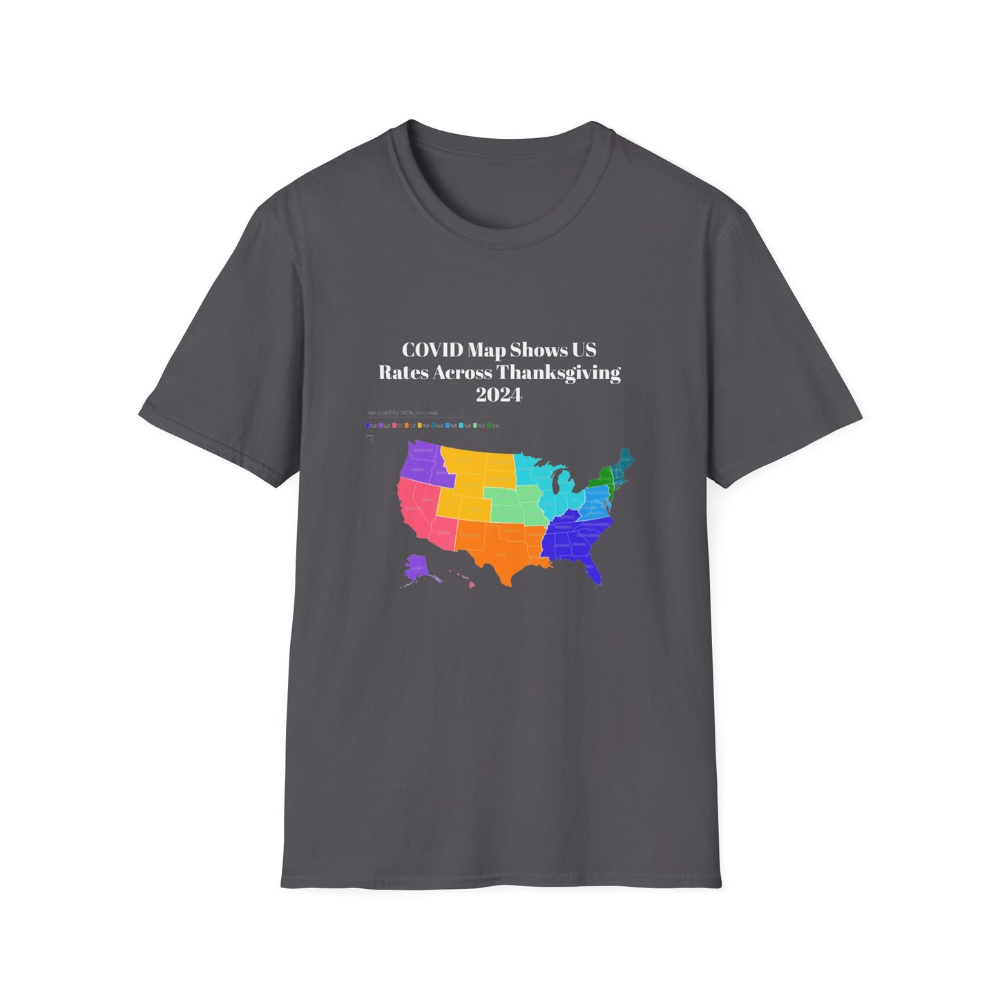 Thanksgiving COVID Map T-Shirt