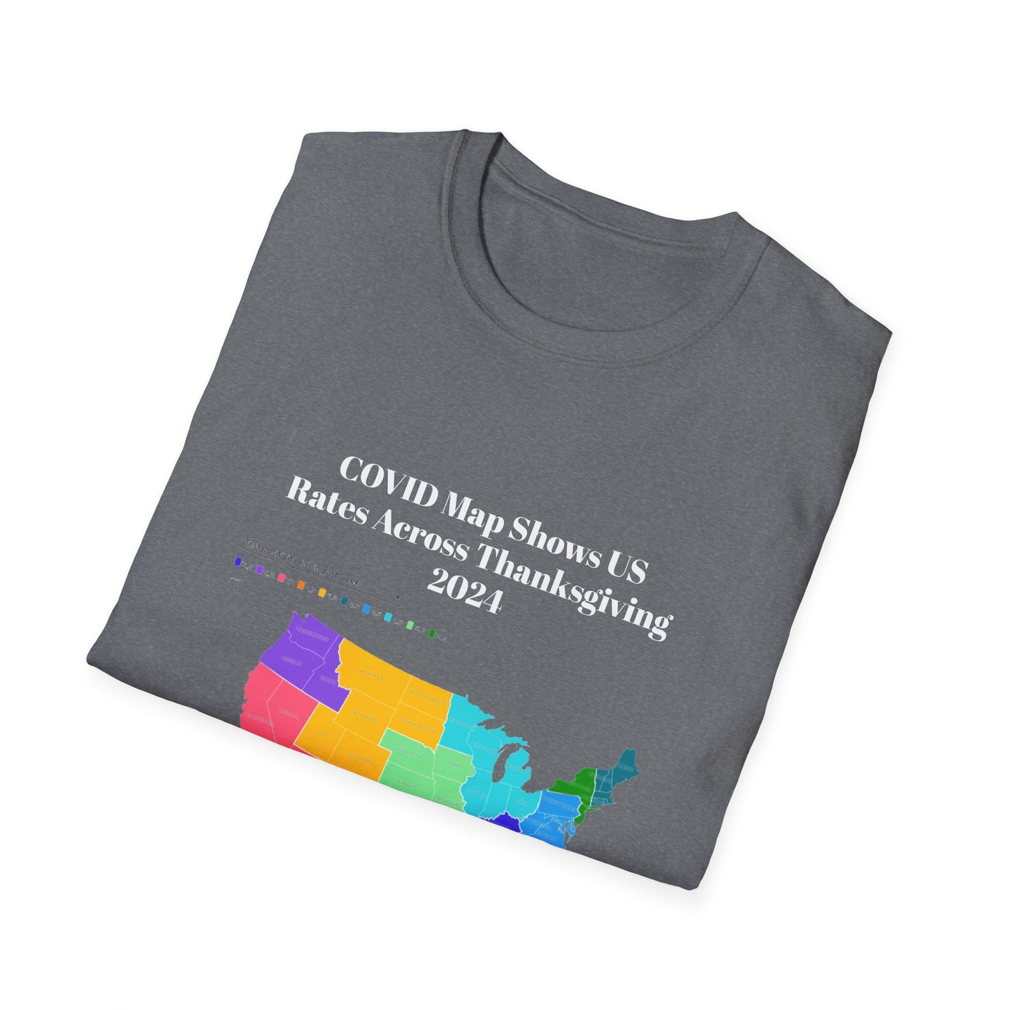Thanksgiving COVID Map T-Shirt