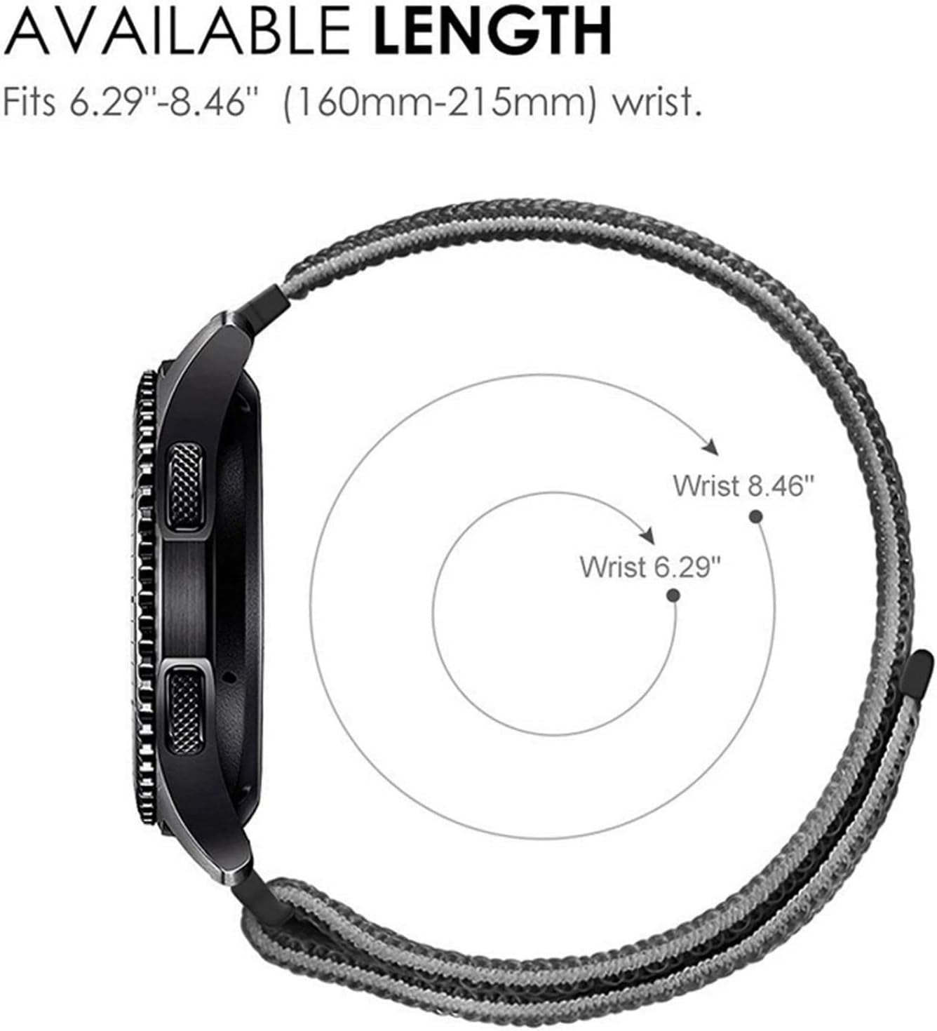 Sport Loop Band Compatible with Apple Watch Band 49Mm 45Mm 44Mm 42Mm 41Mm 40Mm 38Mm Men Women, Braided Stretchy Nylon Loop Bands for Iwatch Ultra 2 1 Series 9 8 7 SE 6 5 4 3 2 1