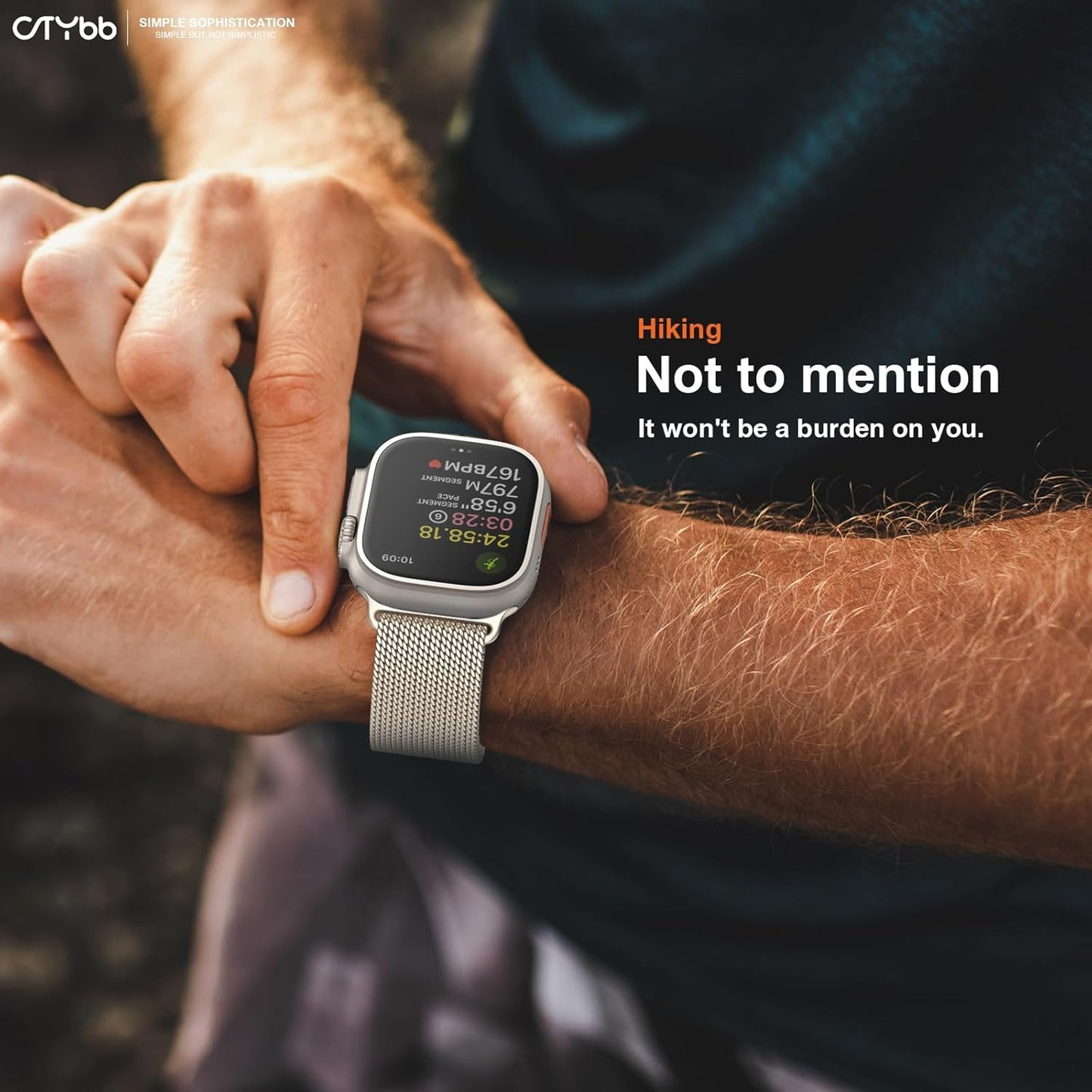 Milanese Mesh Loop Compatible with Apple Watch Band 40Mm 41Mm 38Mm 42Mm Series 10 9 8 7 SE 6 5 4 3 2 1 Men & Women, Stainless Steel Wider Metal Strap with Magnetic Clasp for Iwatch Bands